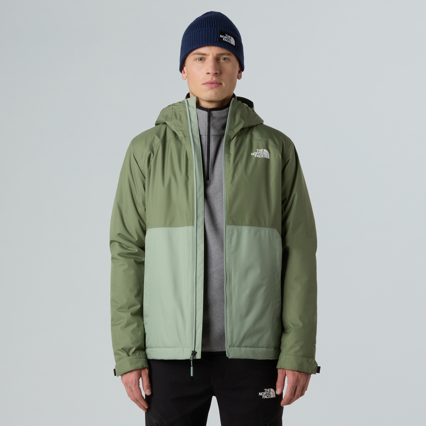 The North Face Millerton Insulated Jacket Men - Bark Mist/Slate