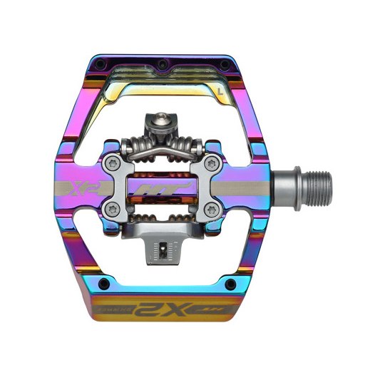 Picture of HT X2 Clipless Pedal Aluminium - oil slick
