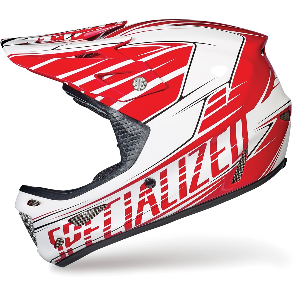 Picture of Specialized Dissident Comp Fullface Helmet - Gloss Team Red