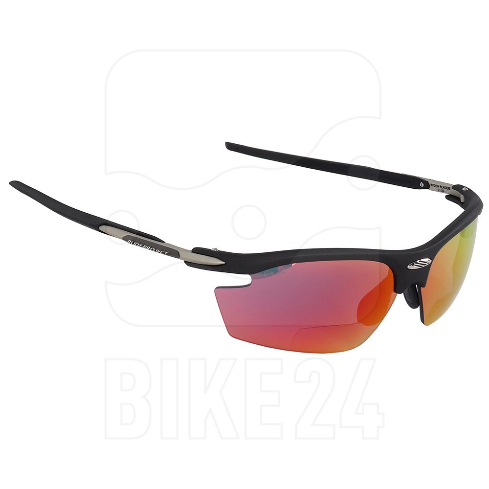 Bild von Rudy Project Rydon Sport Readers Brille - Black Matte Multilaser Red