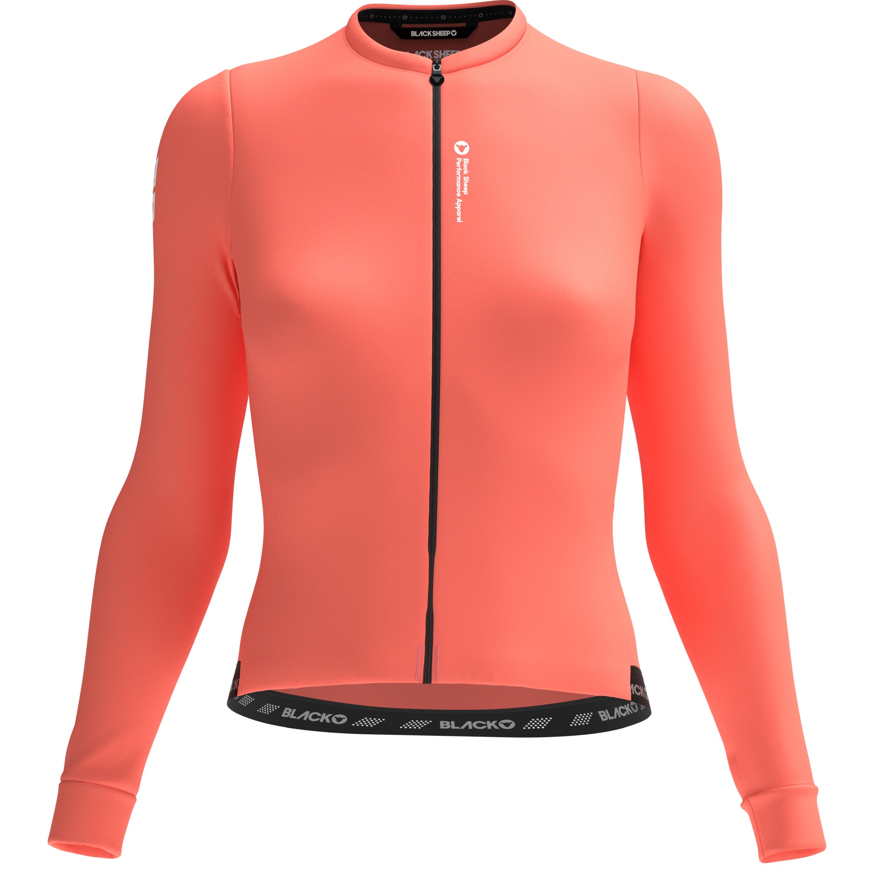 Picture of Black Sheep Cycling WMN LuxLite Longsleeve Jersey Women - Coral