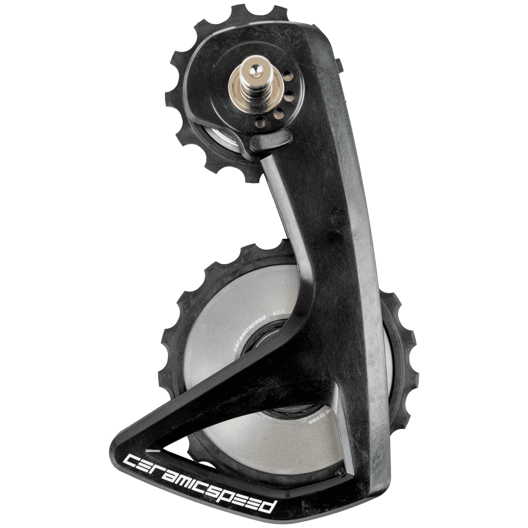Produktbild von CeramicSpeed OSPW RS Schalträdchen-System - Alpha Disc | für Shimano 105 Di2 (R7150) - silber
