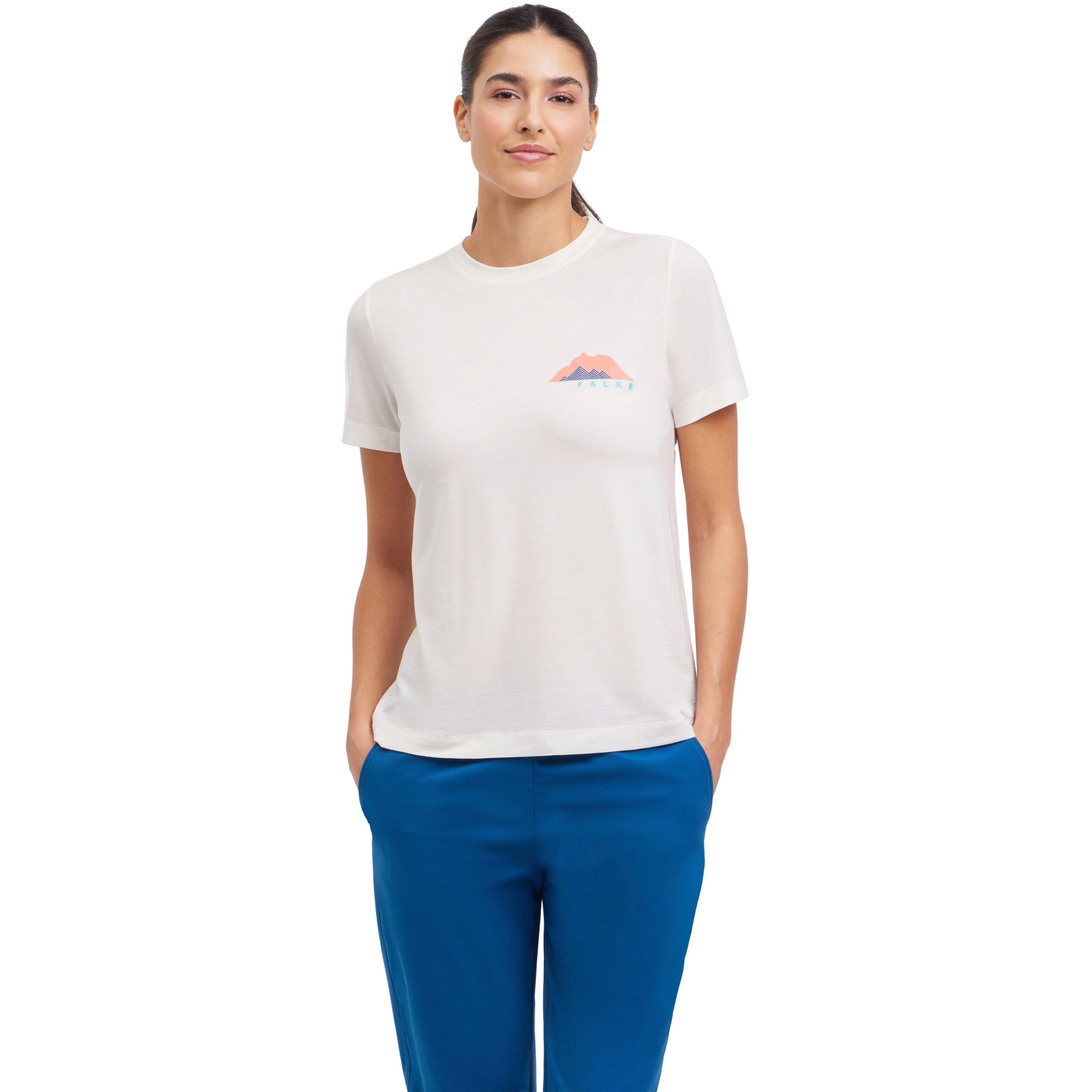 Produktbild von Falke TK Climawool T-Shirt Damen - off-white 2040