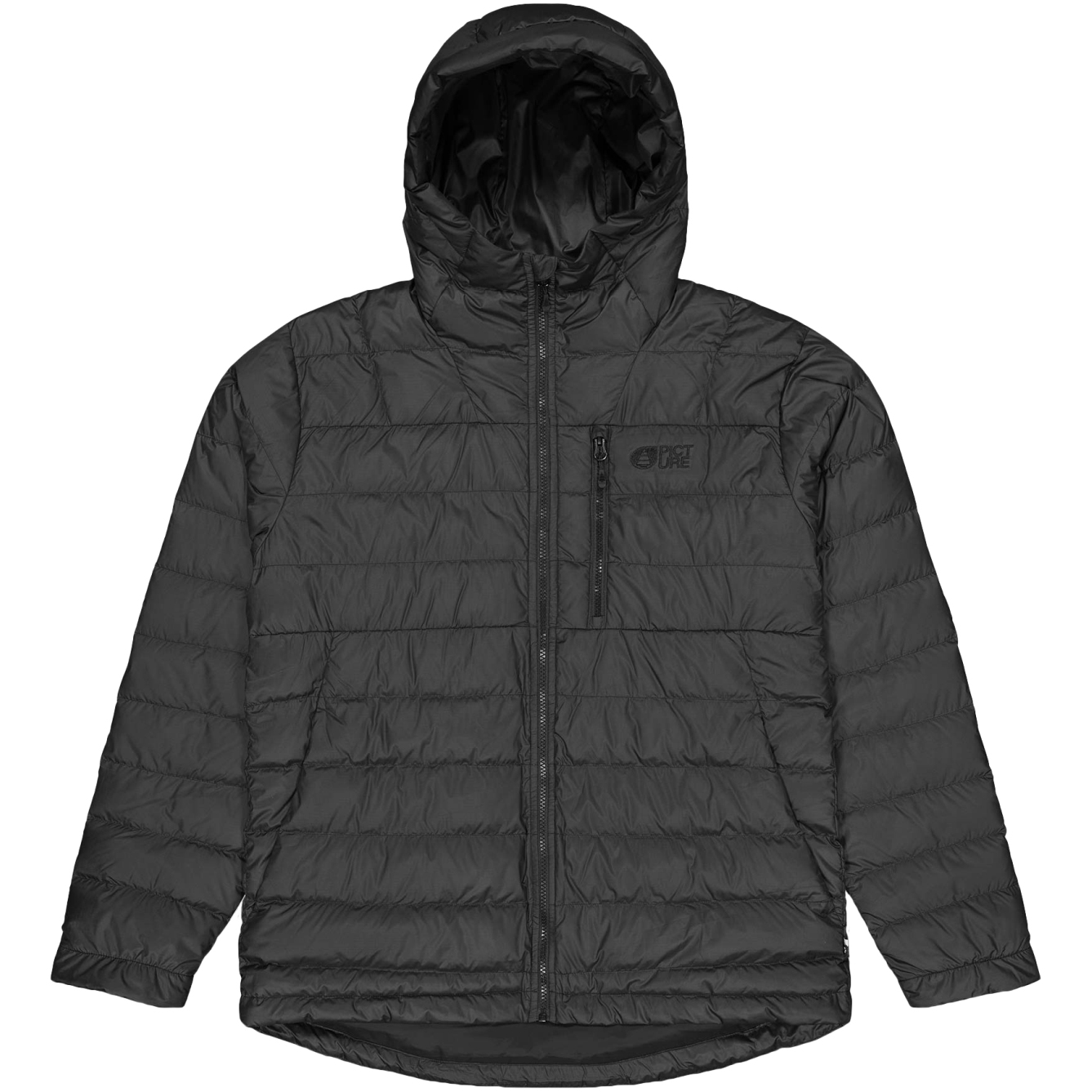 Picture Mid Puff Down Jacket Men - Black | BIKE24