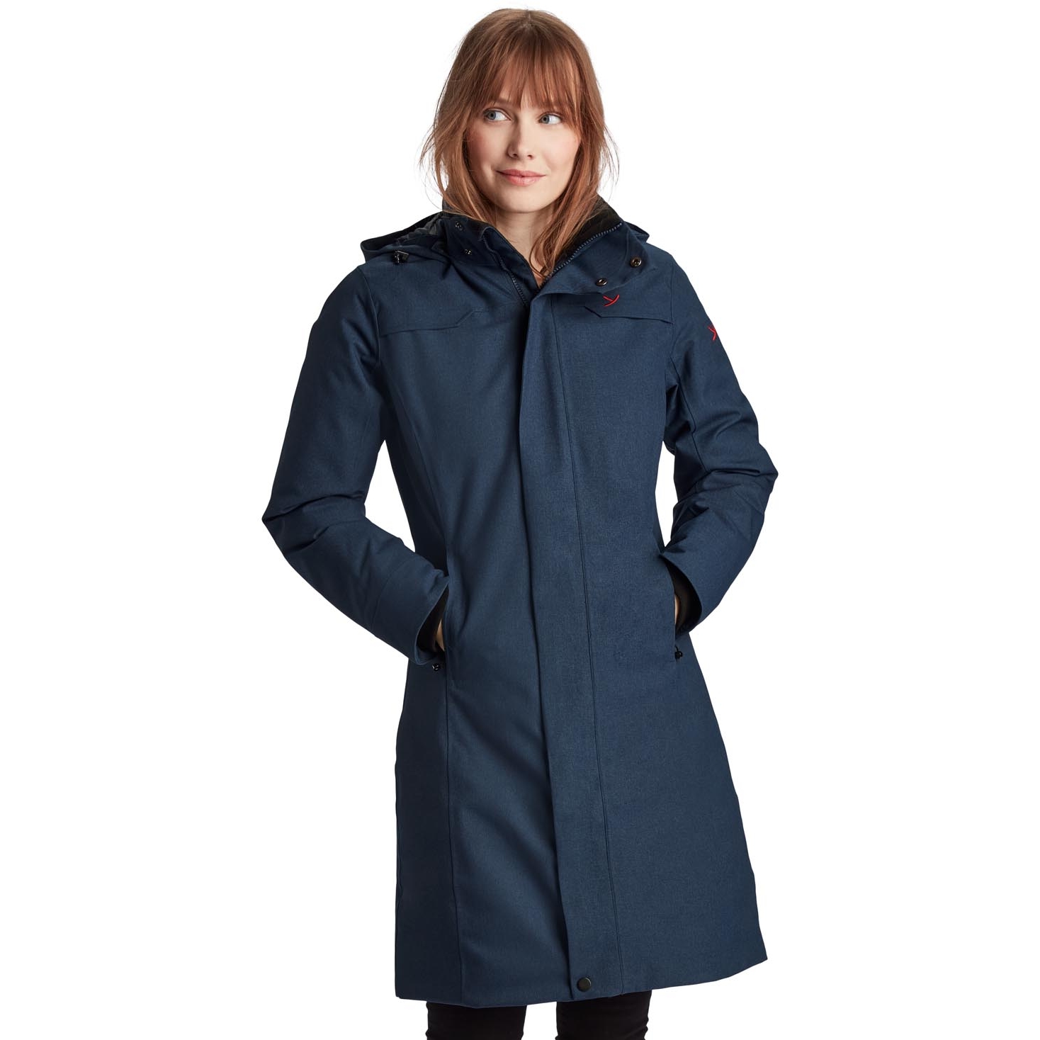 Picture of Y by Nordisk Tana Down Coat Women - dress blue