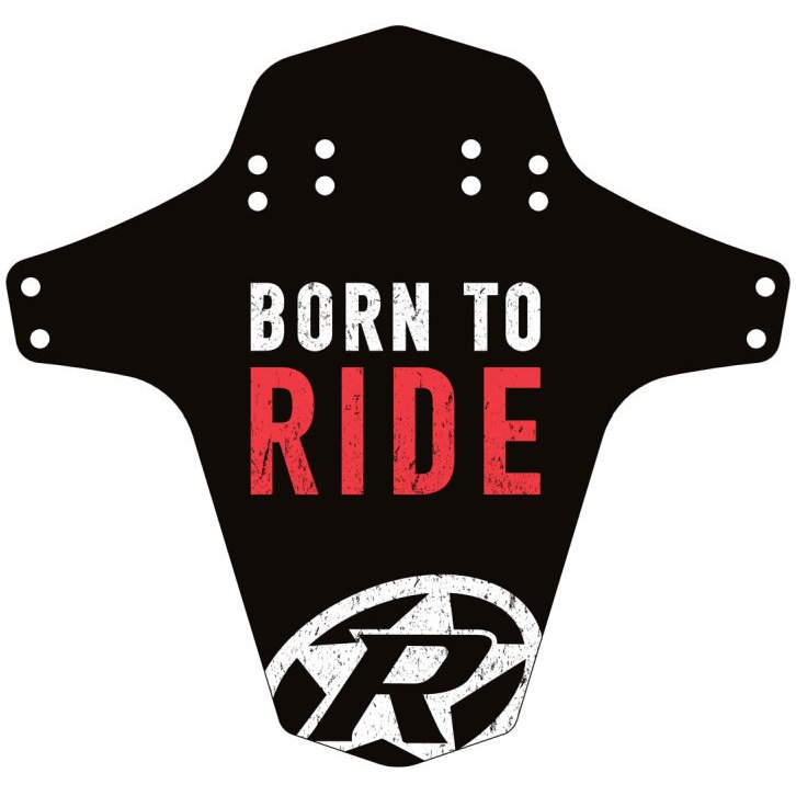 Productfoto van Reverse Components Mud Fender - Born to Ride - red