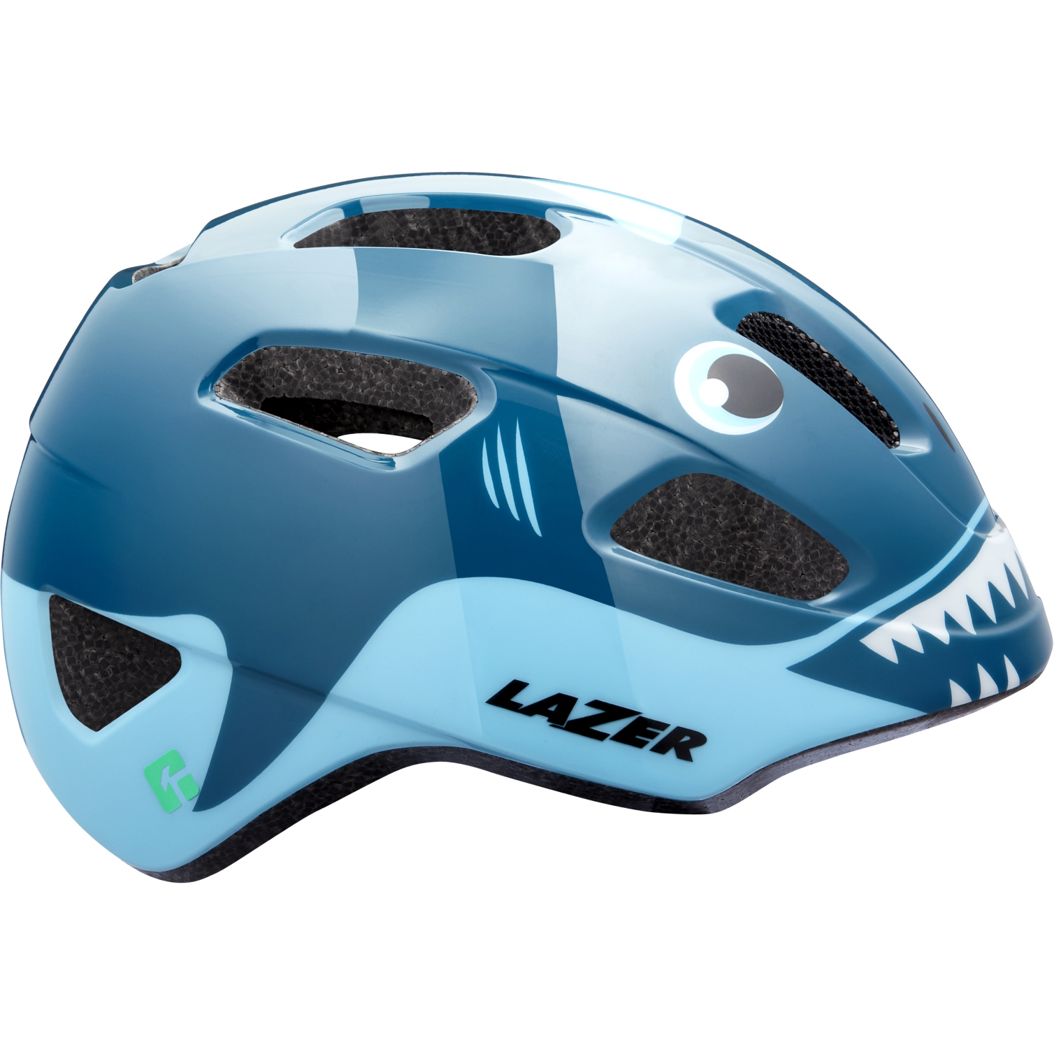 Image of Lazer PNut KinetiCore Children's Helmet - shark
