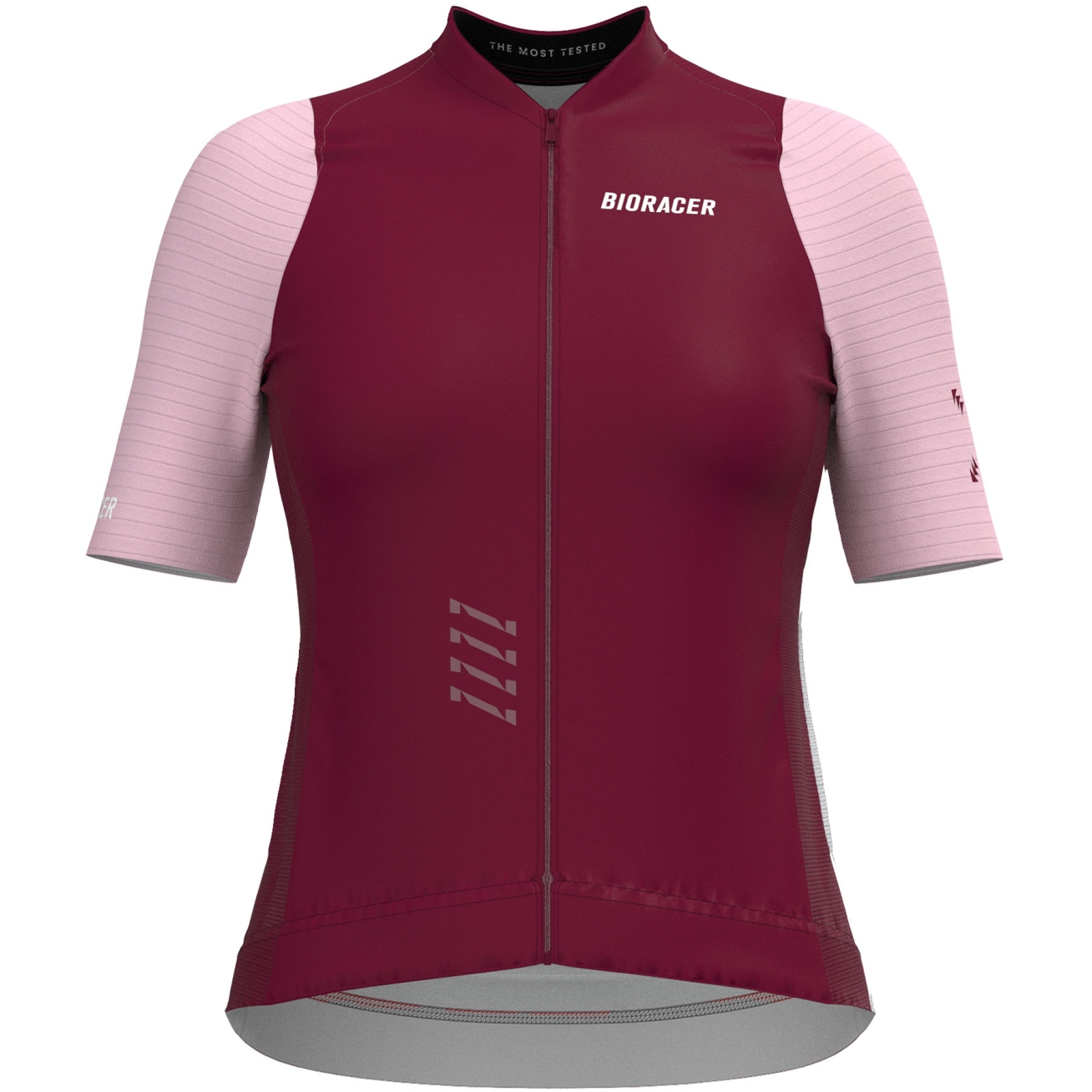 Produktbild von Bioracer Icon Radtrikot Damen - bordeaux - pink