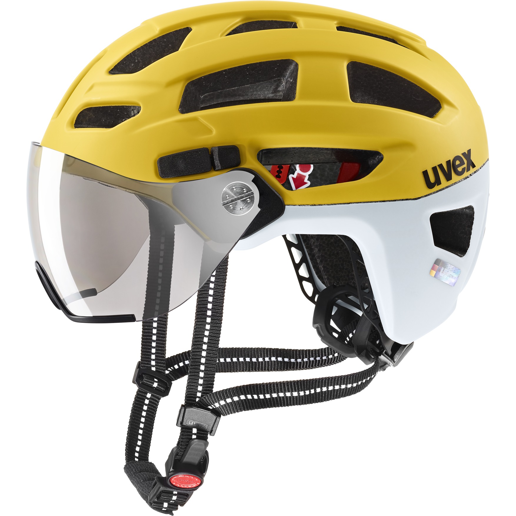 Picture of Uvex finale visor Helmet - sunbee-cloud matt