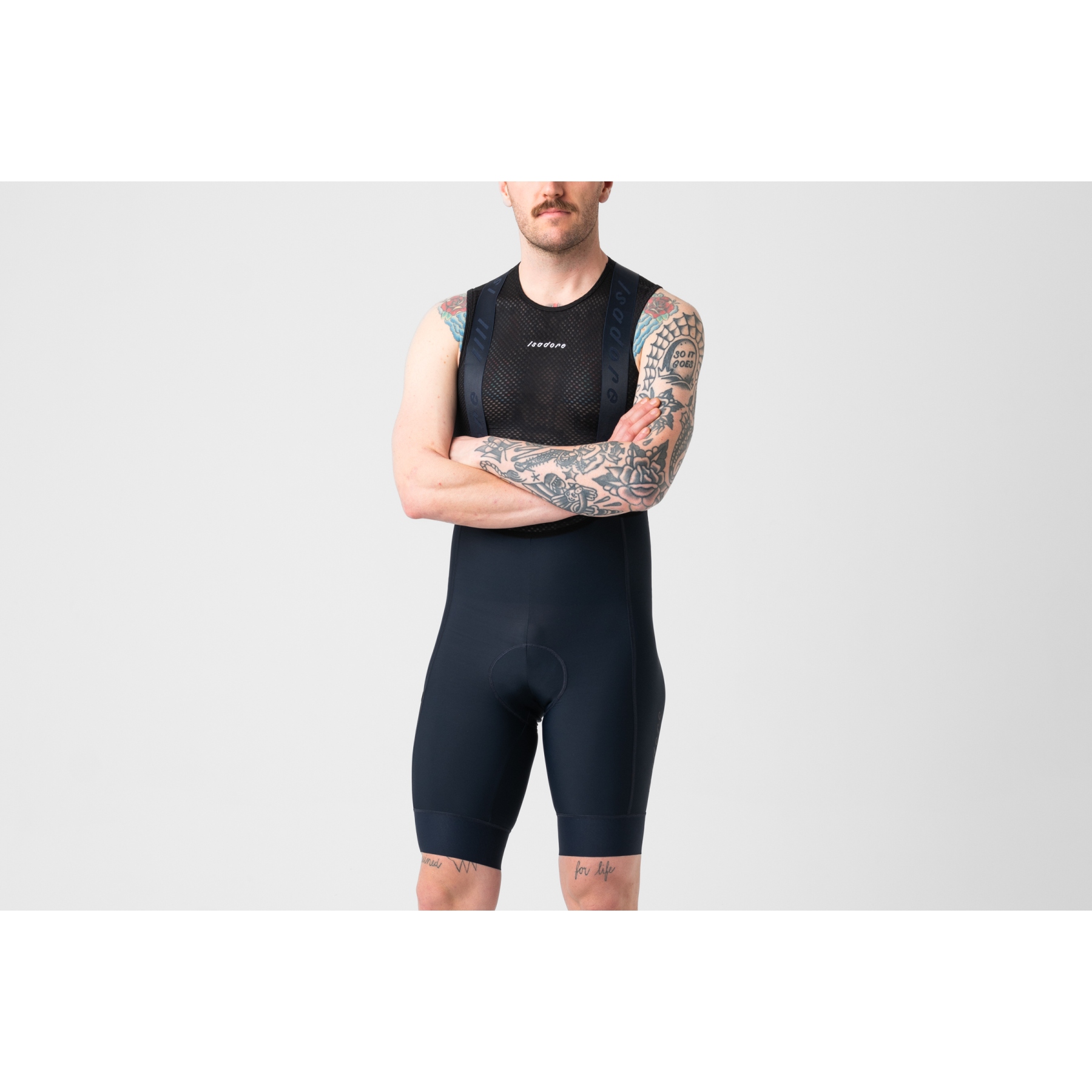 Isadore Signature Bib Shorts 2.0 Men - Blue Graphite | BIKE24