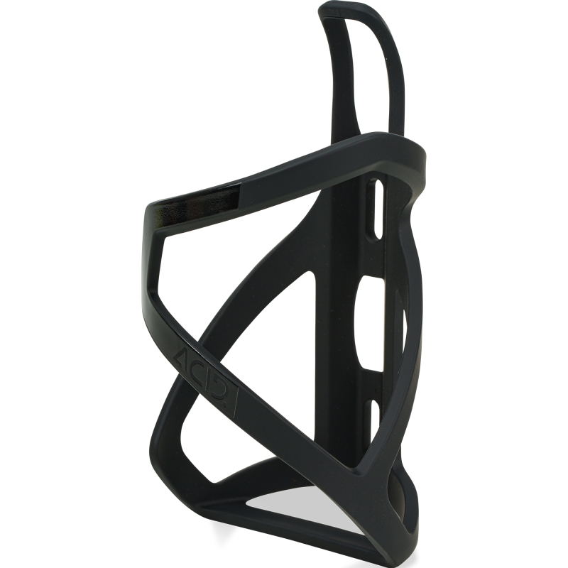 Produktbild von CUBE ACID Flaschenhalter HPP Left-Hand Sidecage - matt black´n´glossy black