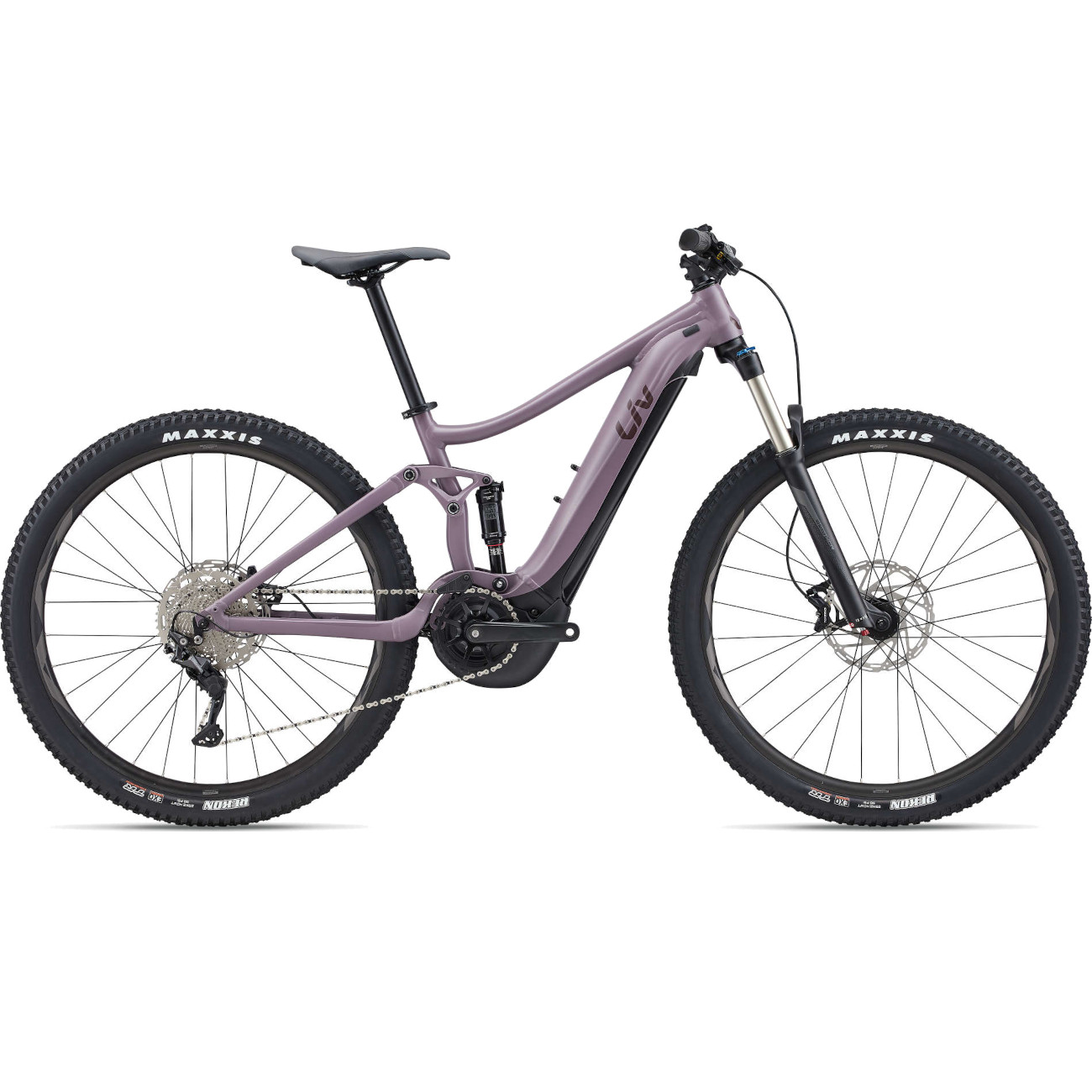 Picture of Liv EMBOLDEN E+ 2 SPORT 500Wh - Women MTB E-Bike - 2022 - purple ash