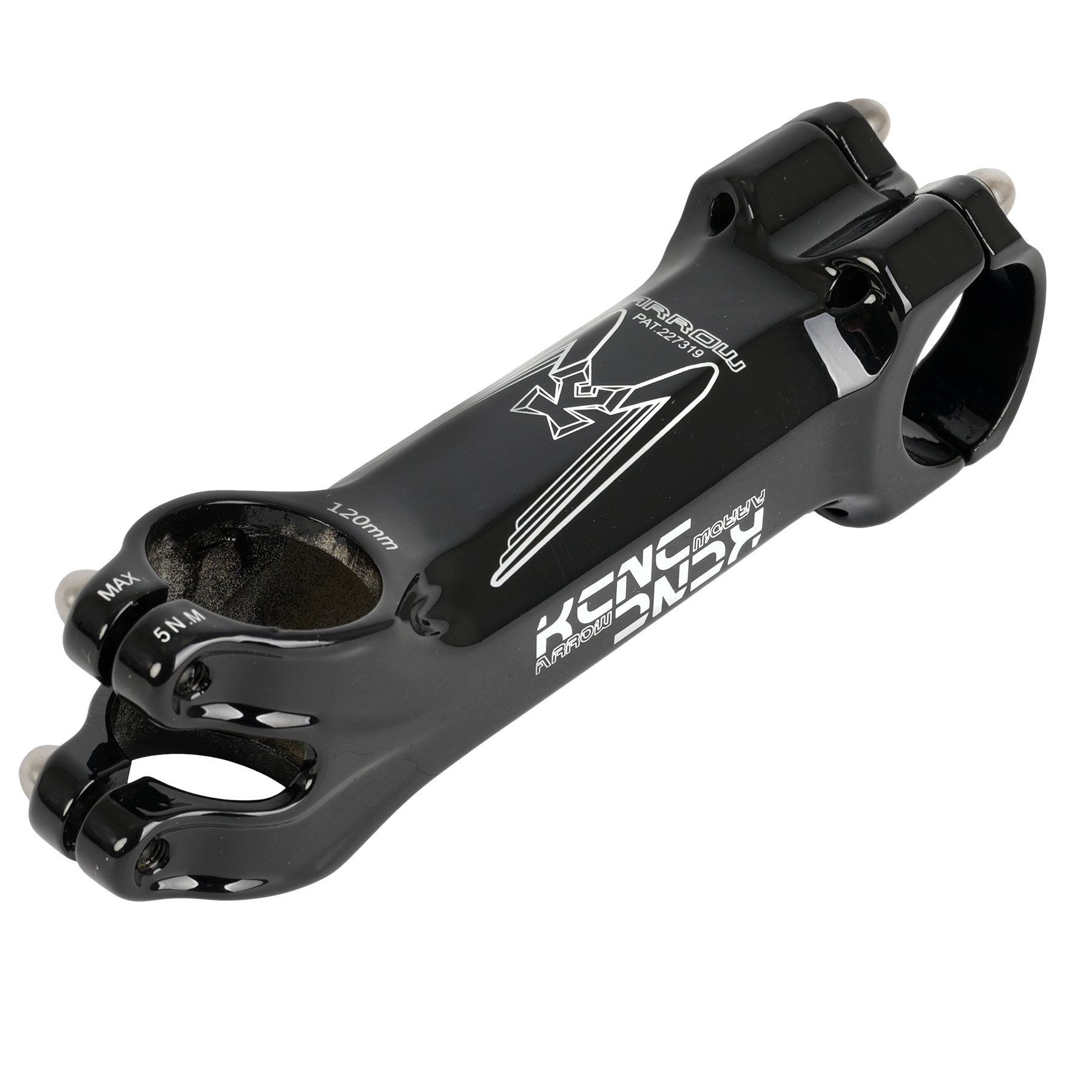 KCNC ステム 31.8 ブラック 未使用 KCNC Arrow 31.8 Stem 17° - black | BIKE24