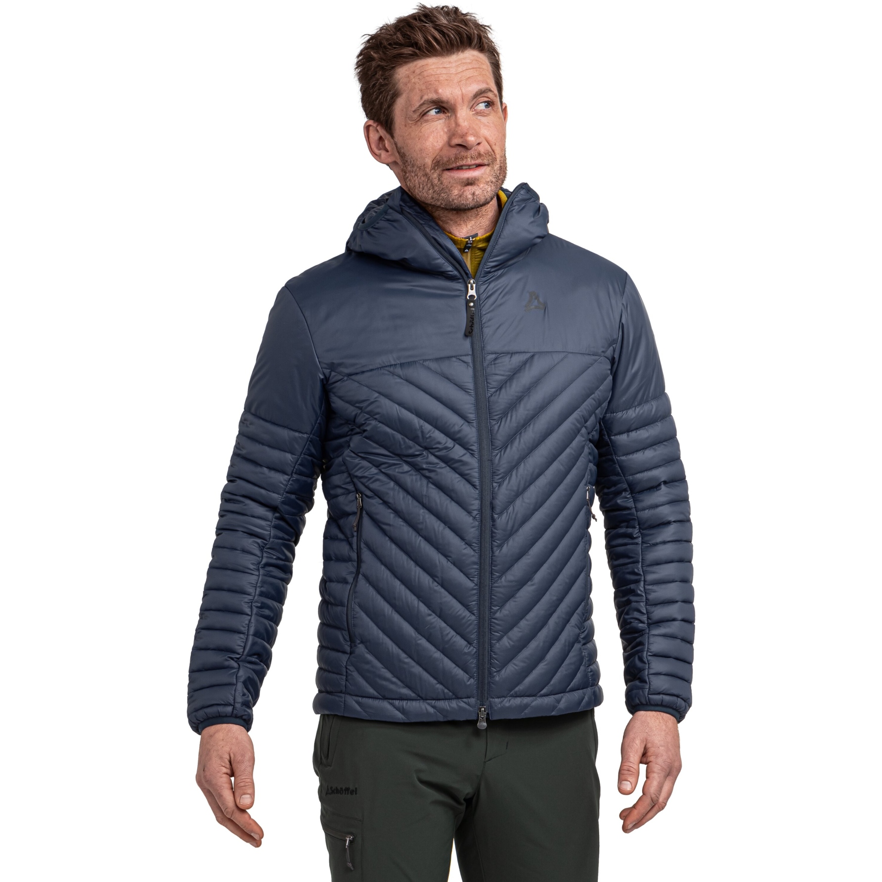 Schöffel Style Salza Hybrid Jas Heren - zwart 9990 Schöffel Style Salza Hybrid Jas Heren - zwart 9990