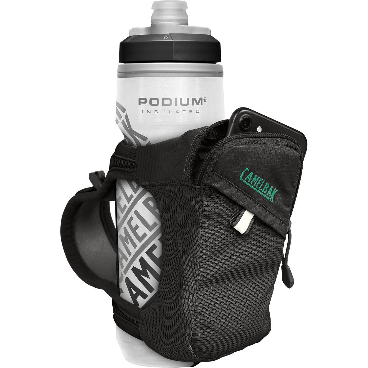 Productfoto van CamelBak Quick Grip Chill + 620ml Podium® Chill™ Handfles - zwart