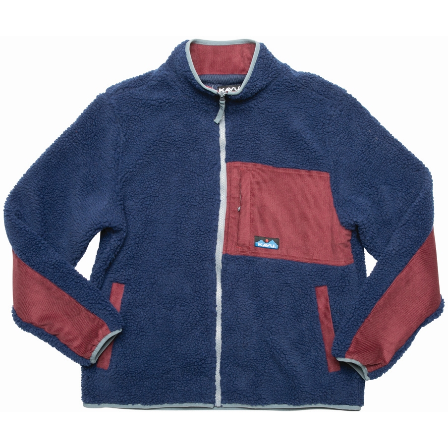 Picture of KAVU Wayside Fleece Jacket Men - Mahogany Pond