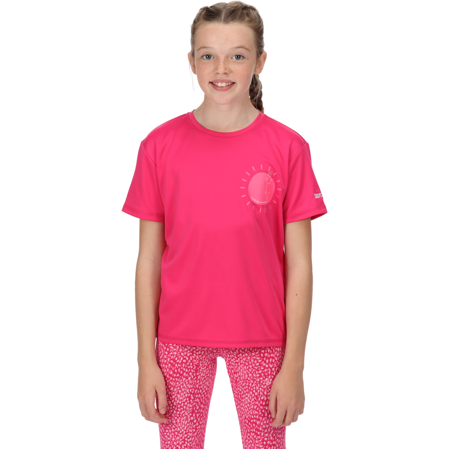 Produktbild von Regatta Alvarado VI T-Shirt Kinder - Pink Fusion 4LZ