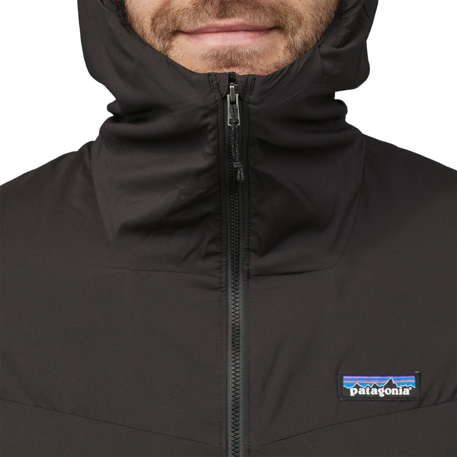 Patagonia Nano-Air Light Hybrid Hoody Jacket Men - Black | BIKE24