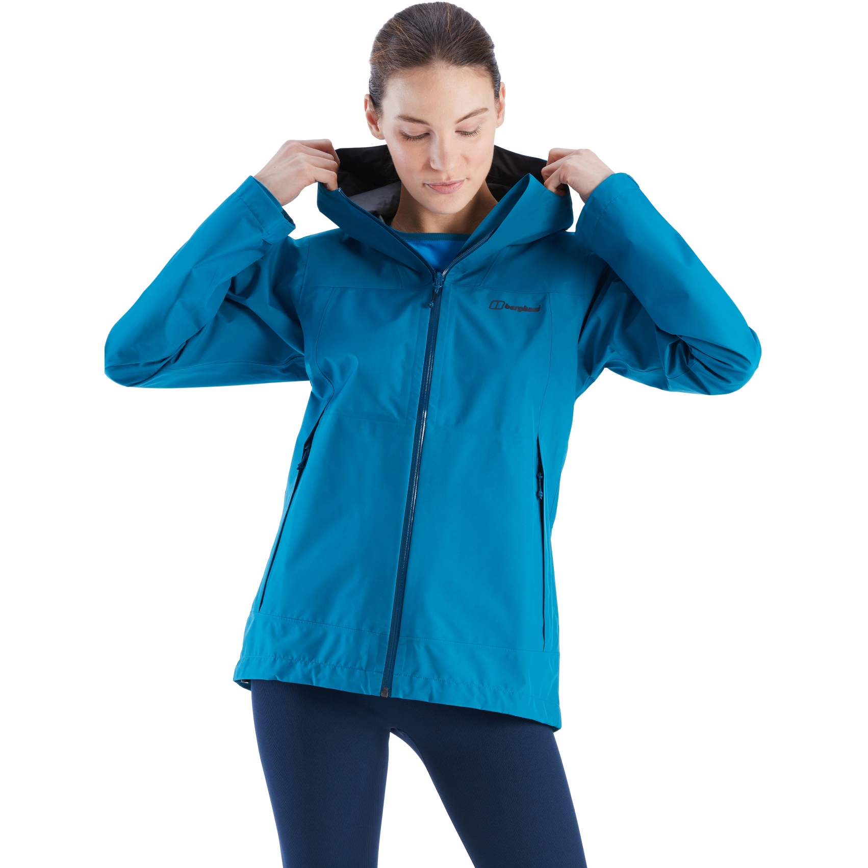 Picture of Berghaus Women&#039;s Paclite Dynak Shell Jacket - Seaport