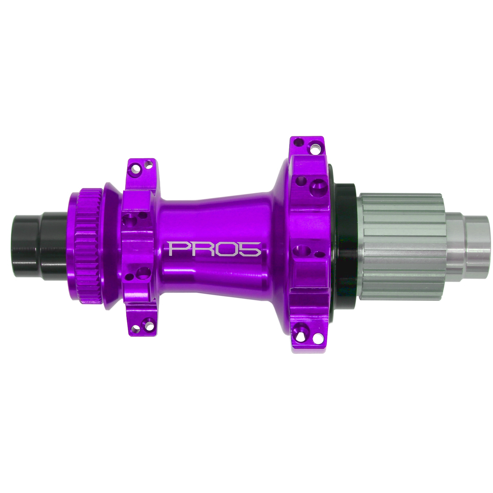 Produktbild von Hope Pro 5 Straightpull Hinterradnabe - Centerlock - 12x142mm | Shimano Micro Spline - lila