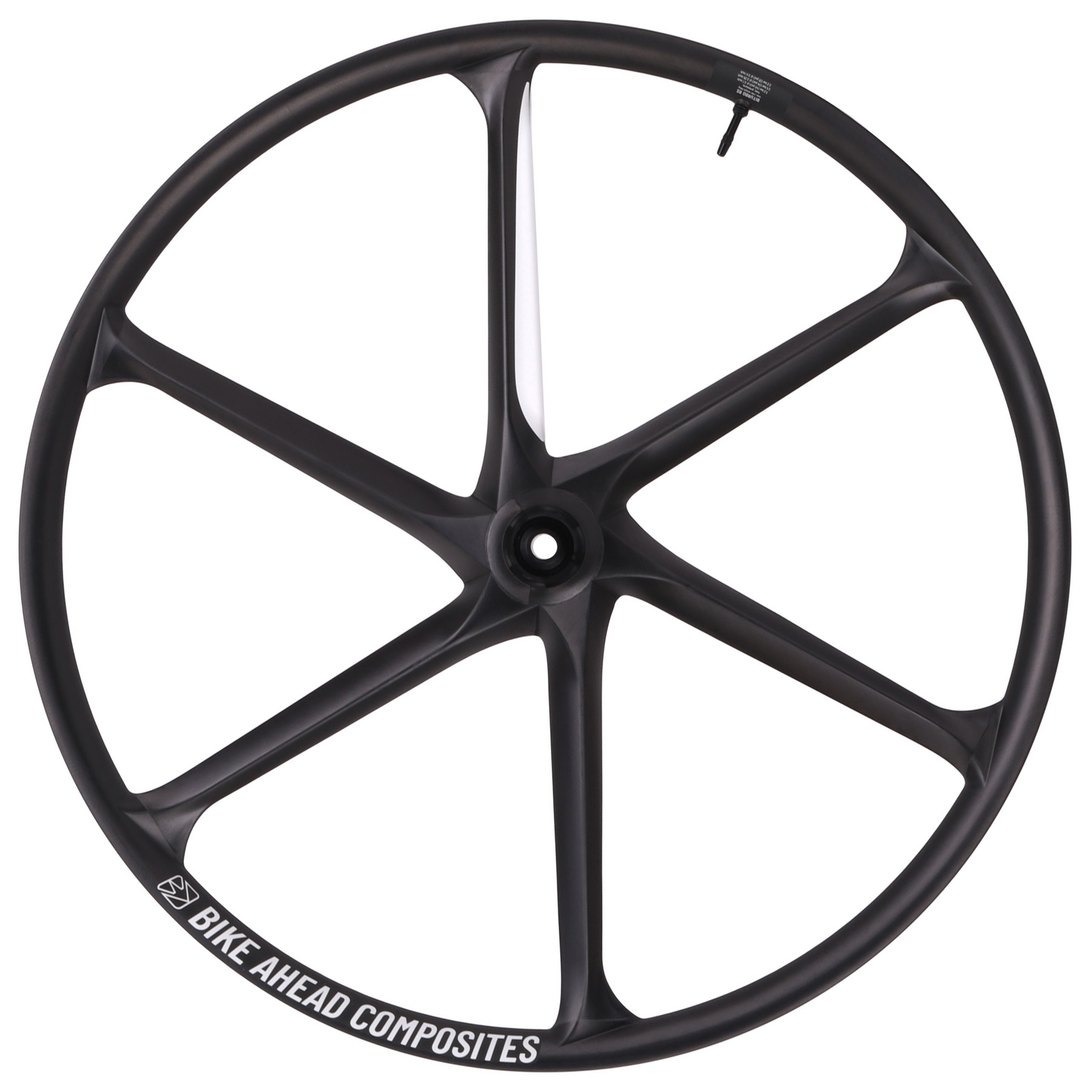 Picture of bike ahead composites BITURBO RS Carbon Front Wheel - 6-Bolt - 15x110mm