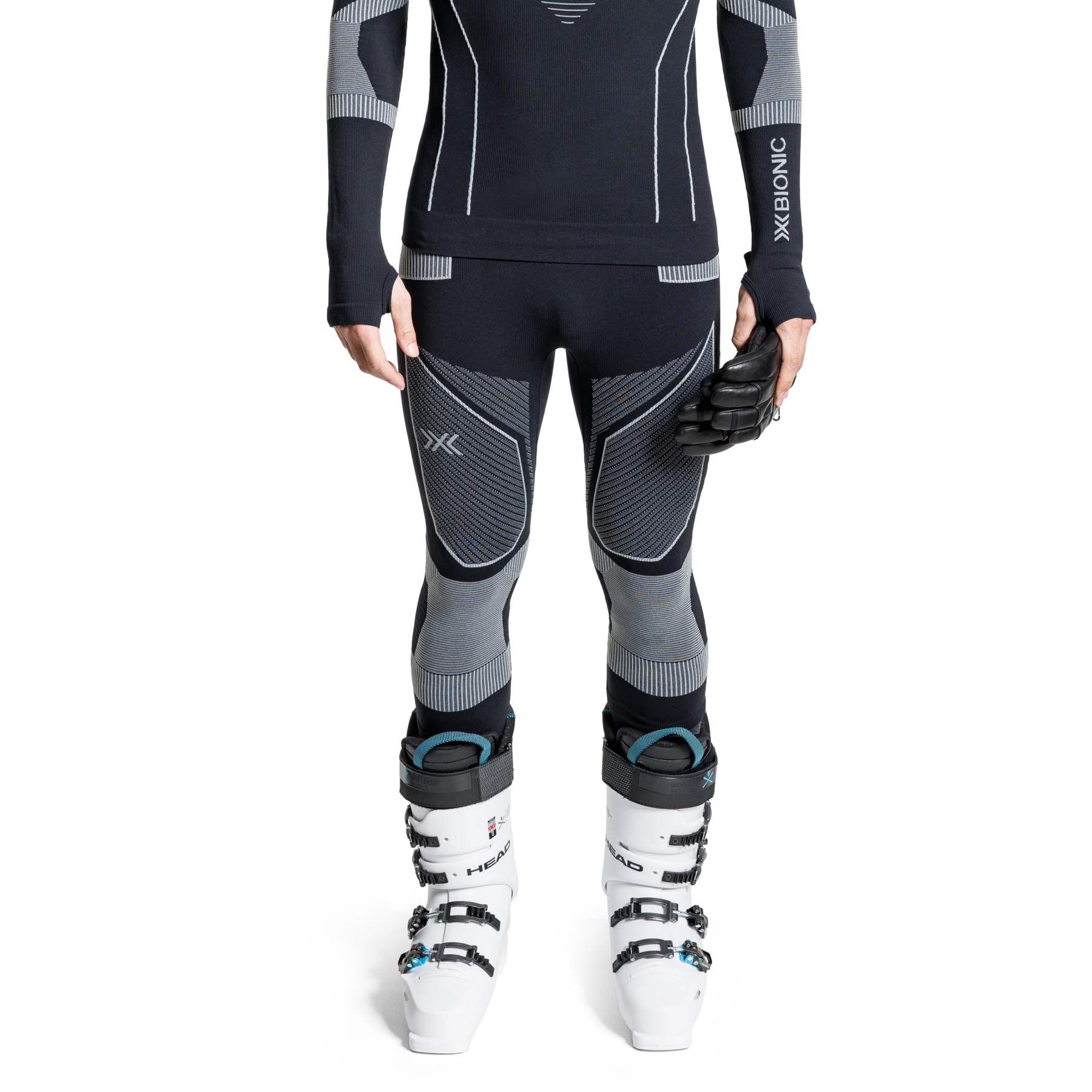 X-Bionic Herren Unterhose Acc_evo Melange – Atmungsaktive Thermounterwäsche Für Sportler