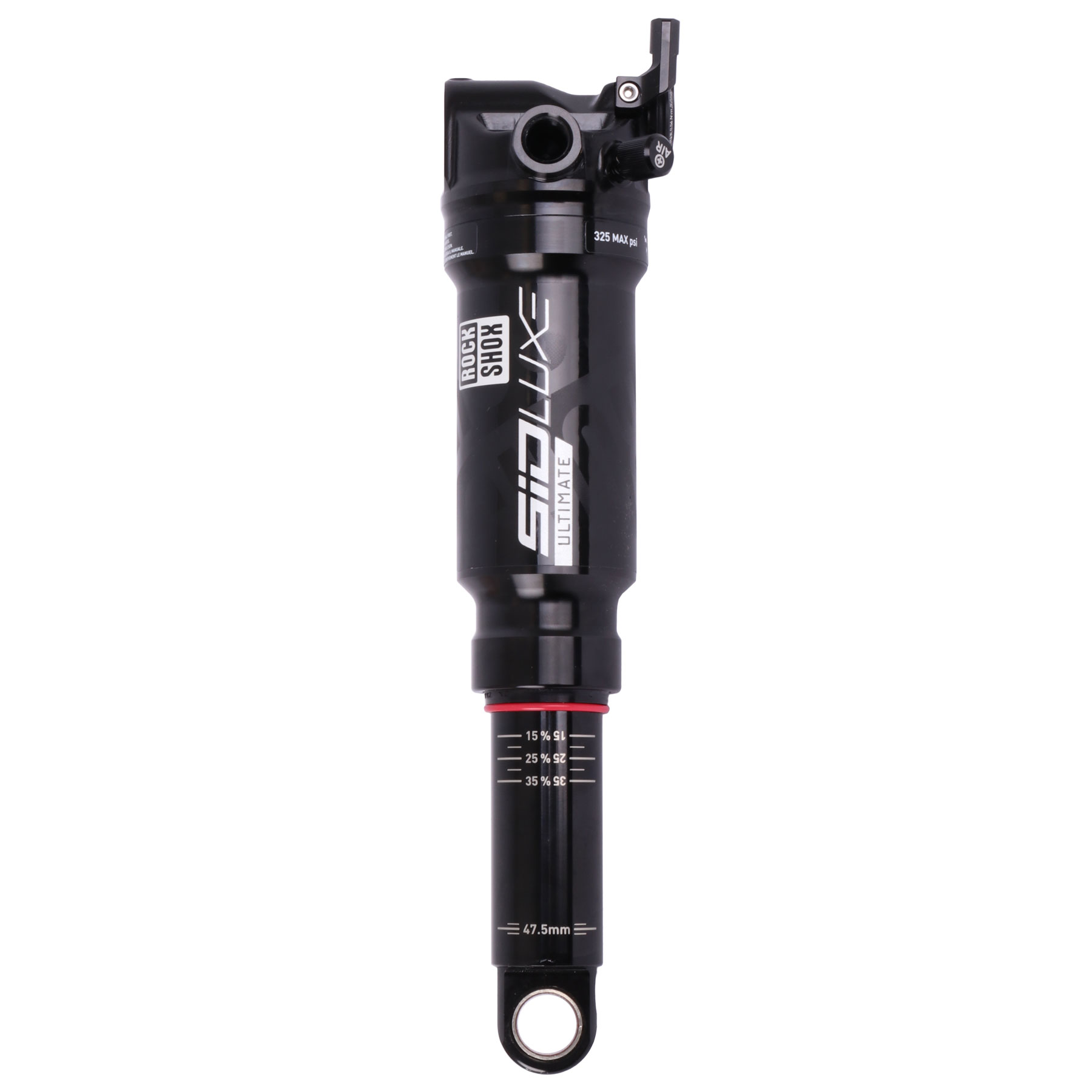 Picture of RockShox SIDLuxe Ultimate 2P Rear Shock - SoloAir | RLR | Trunnion | Remote Type (Out Pull) | A2 - 165mm