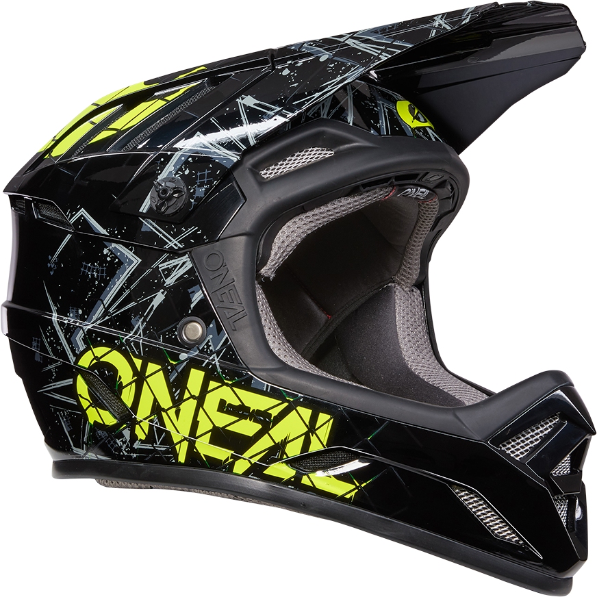 O'Neal Casco - Backflip - ZOMBIE V.21 black/neon yellow