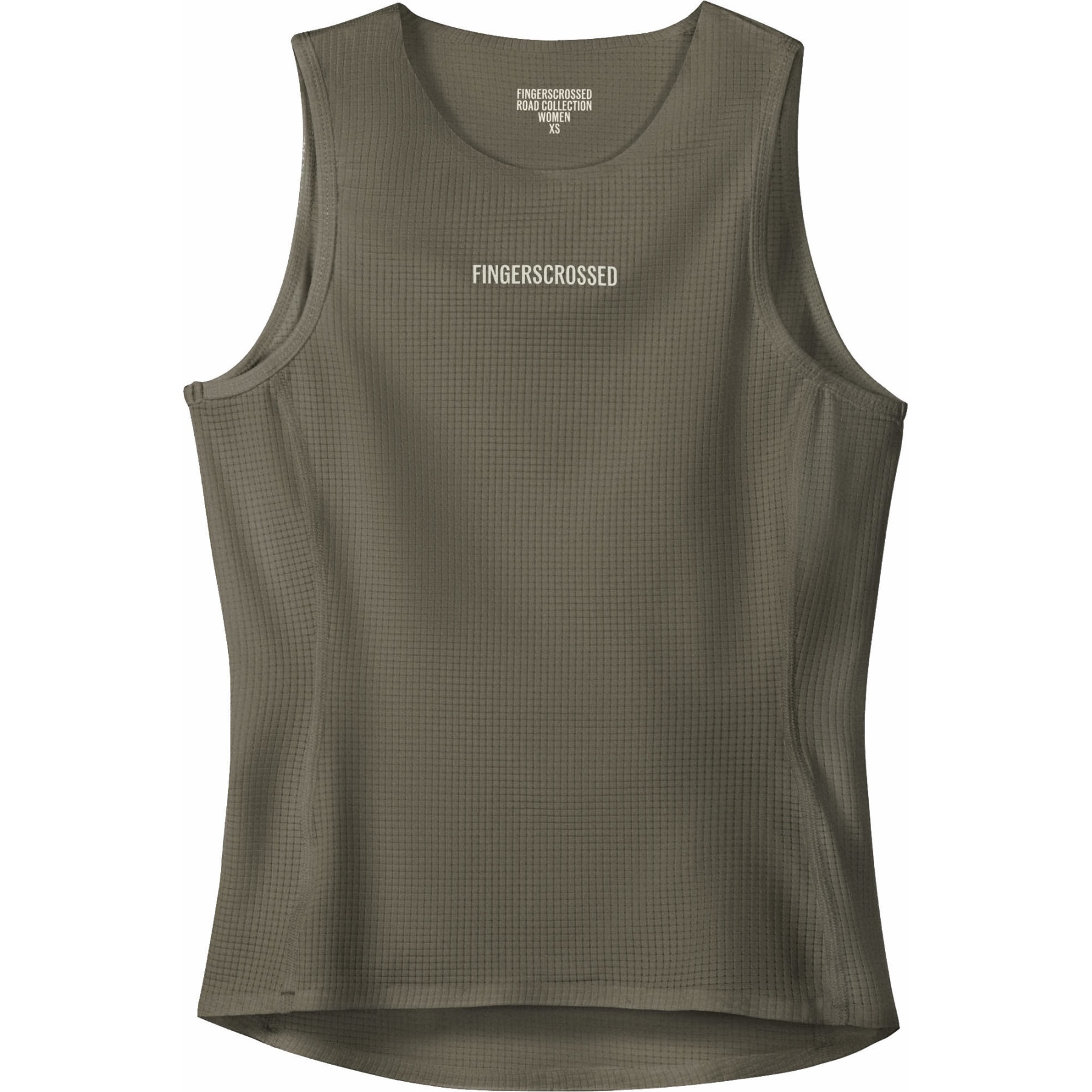 Produktbild von FINGERSCROSSED Road Ärmelloses Unterhemd Damen - Olive