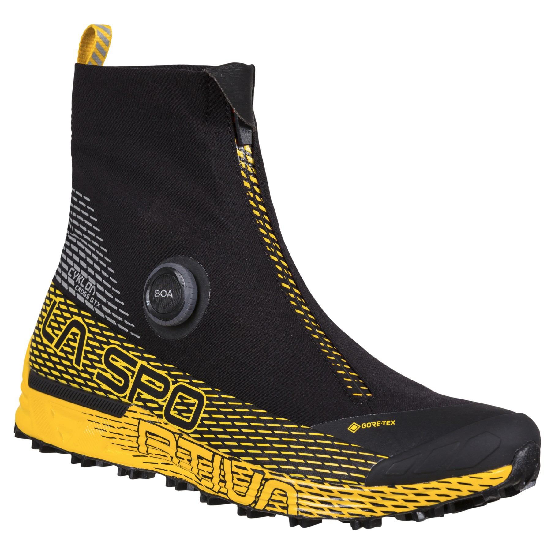 Picture of La Sportiva Cyklon Cross GTX Running Shoes - Black/Yellow