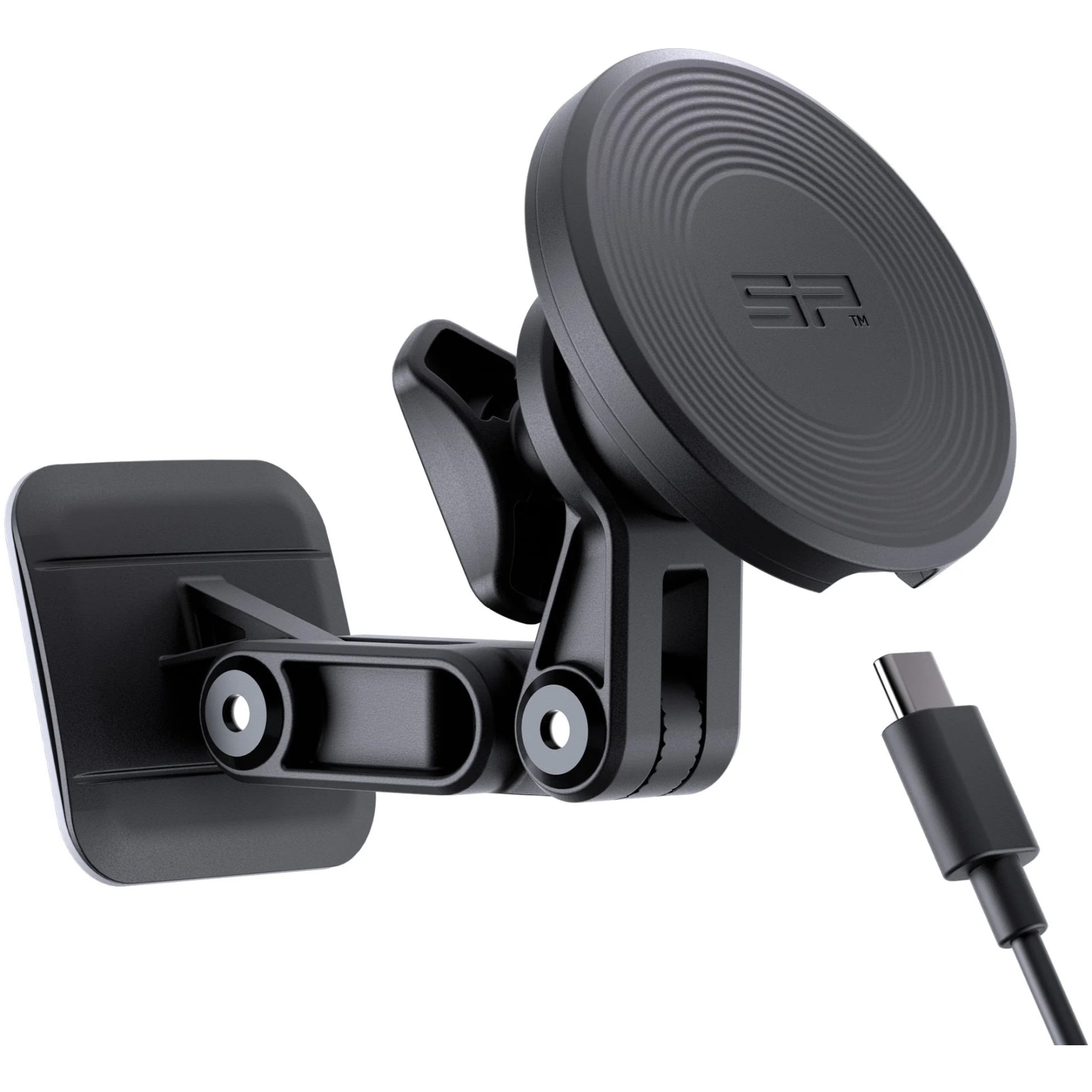 Kit D'adhésif Magnétique SP Connect SPC+ - Support D'accrochage Robuste Et Ergonomique Pour Téléphone Ou Accessoires