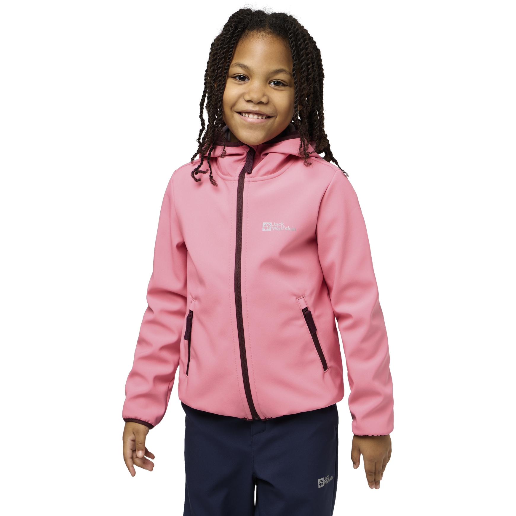 Produktbild von Jack Wolfskin Fourwinds Jacke Kinder - pink lemonade
