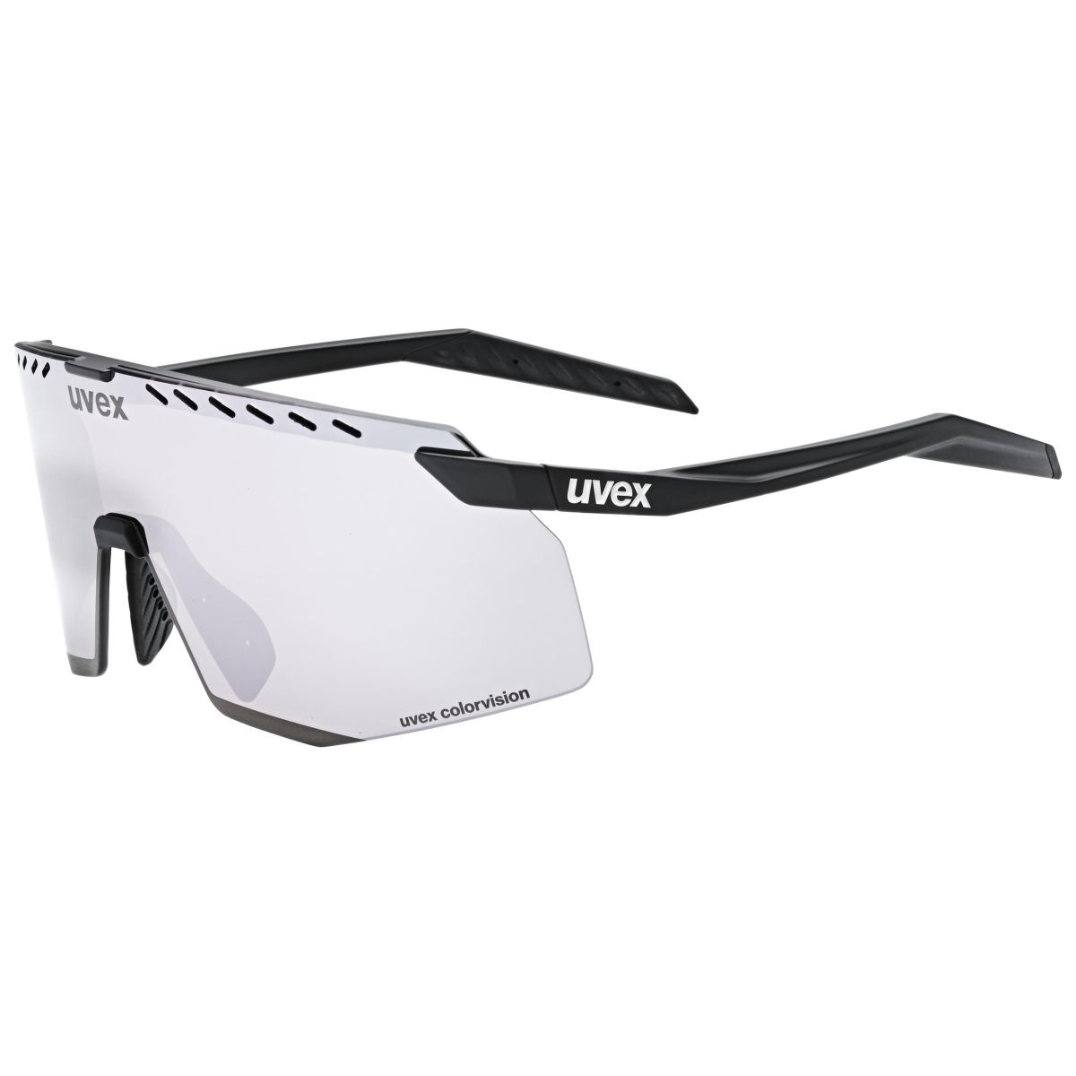 Picture of Uvex pace stage CV Glasses - black matt/mirror silver colorvision