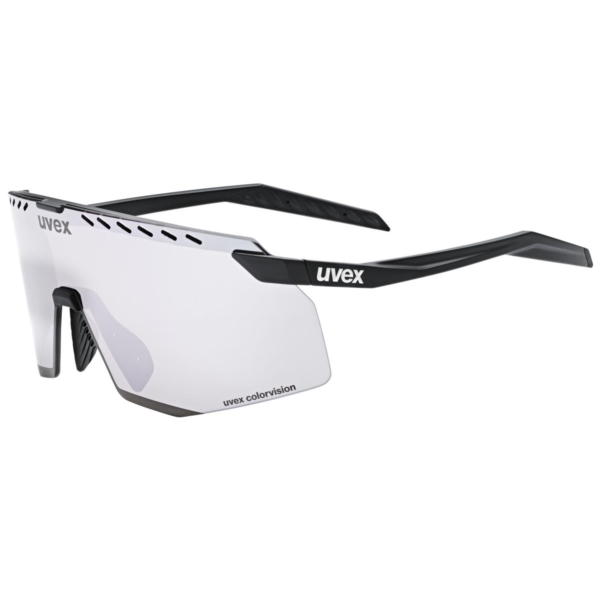 Photo produit de Uvex Lunettes - pace stage CV - black matt/mirror silver colorvision