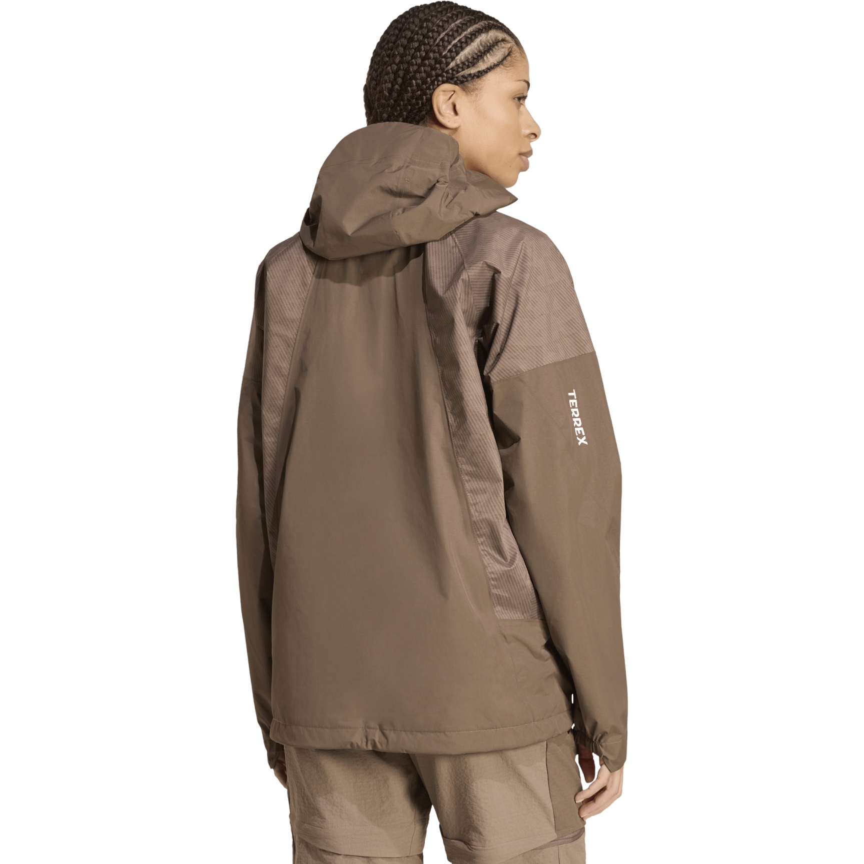 adidas TERREX Xperior 2.5 Layer Hybrid Jacket Women - trace brown