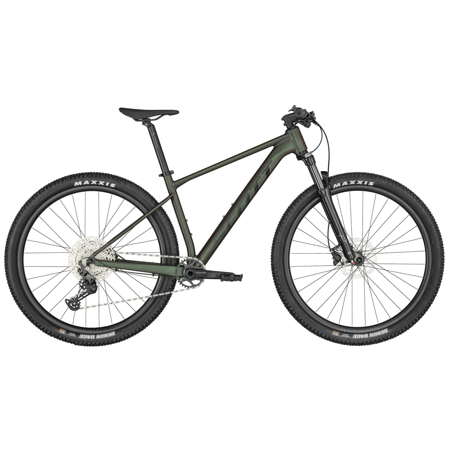 Productfoto van SCOTT SCALE 980 - 29&quot; Mountainbike - 2023 - iridium black / swamp mist green