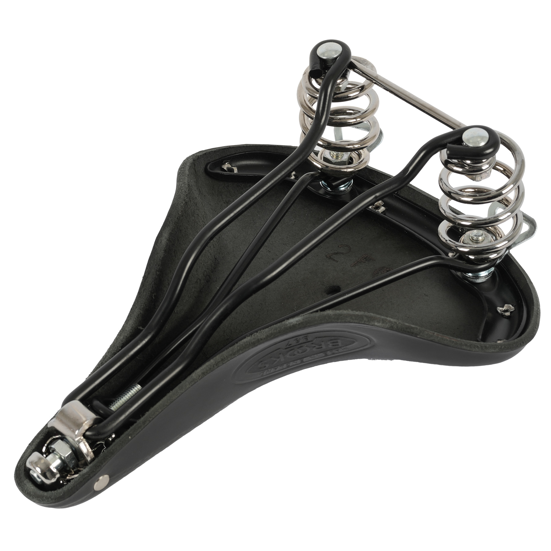 Brooks B67 Bend Leather Saddle - black | BIKE24