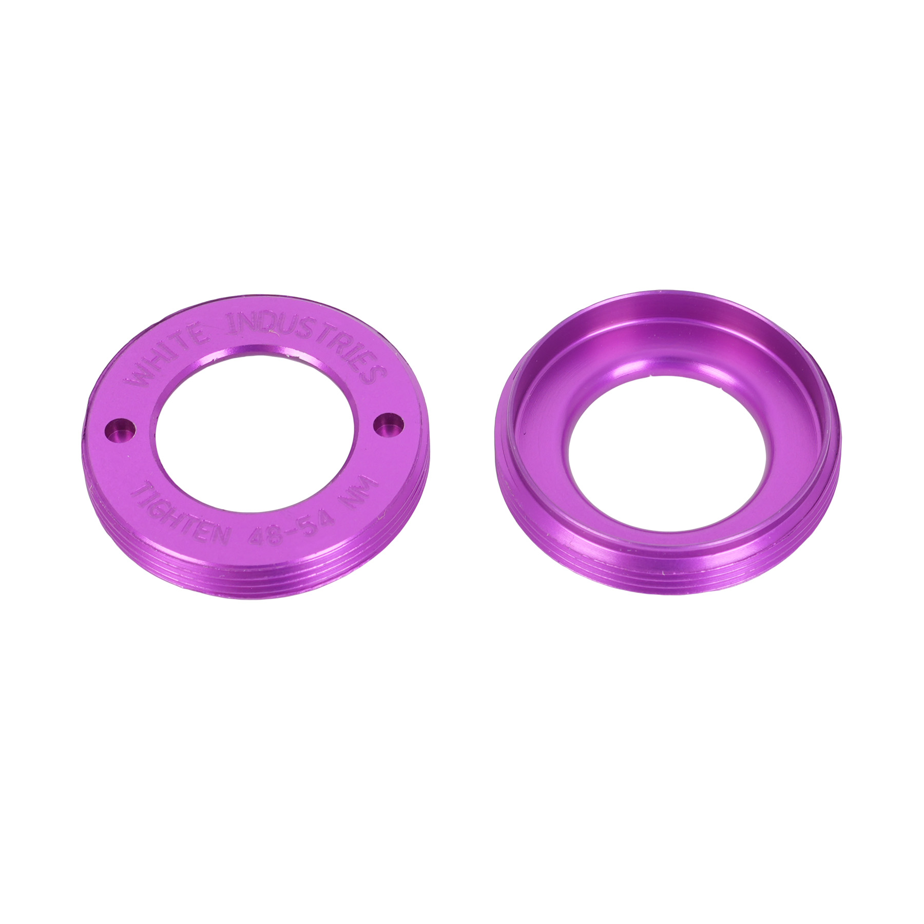 Picture of White Industries Extractor Caps for M30, G30, R30 Cranks - purple