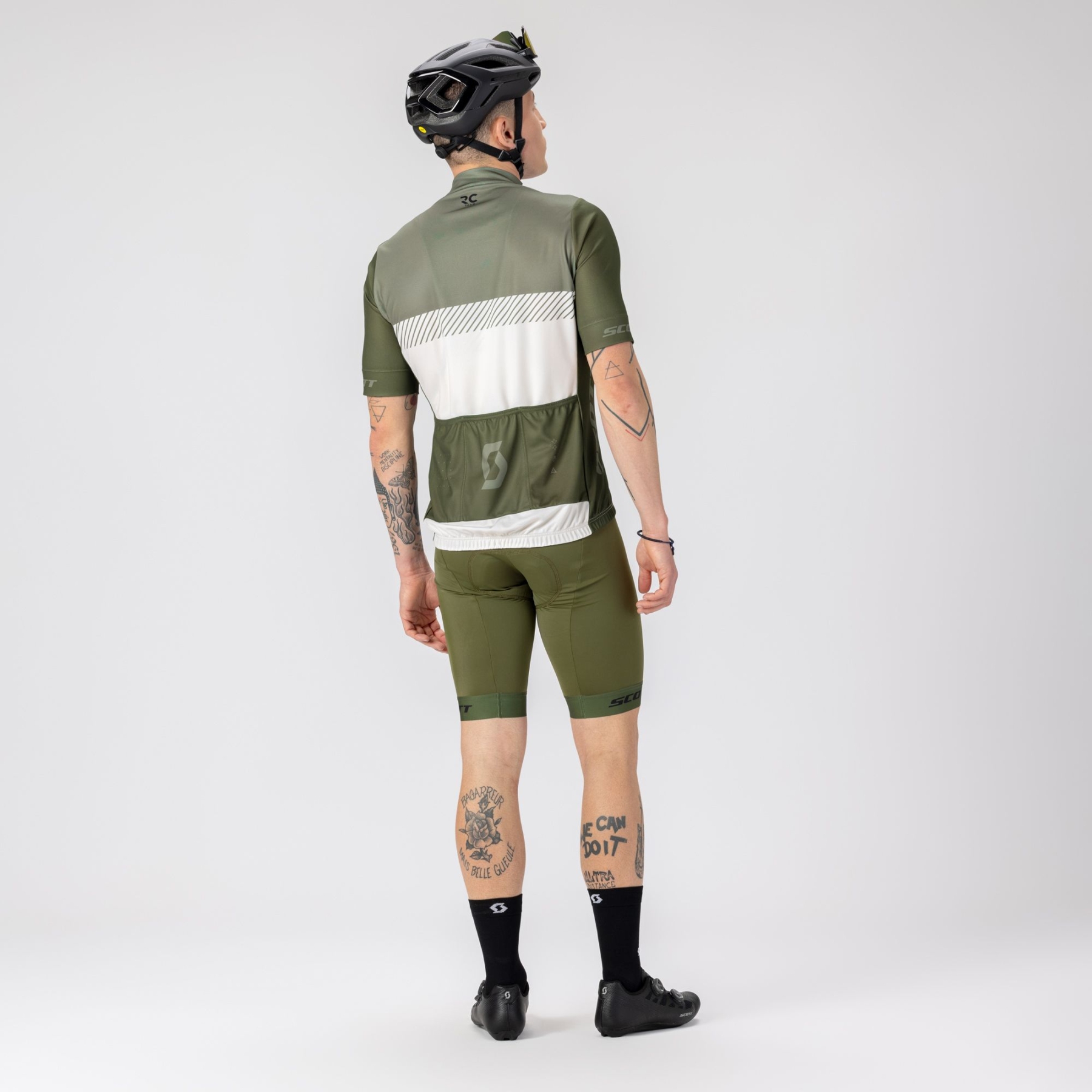 Maillot De Cyclisme Homme Scott - Manches Courtes, Respirant, Avec Coussin Gel