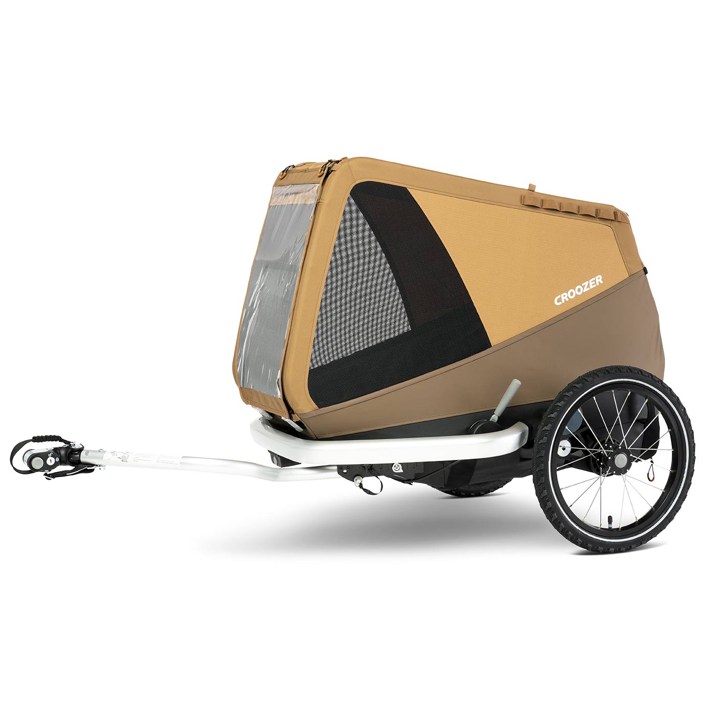 Picture of Croozer Dog Enna - Bike Trailer for Dogs - sundown yellow - with visual defect - 2nd Choice