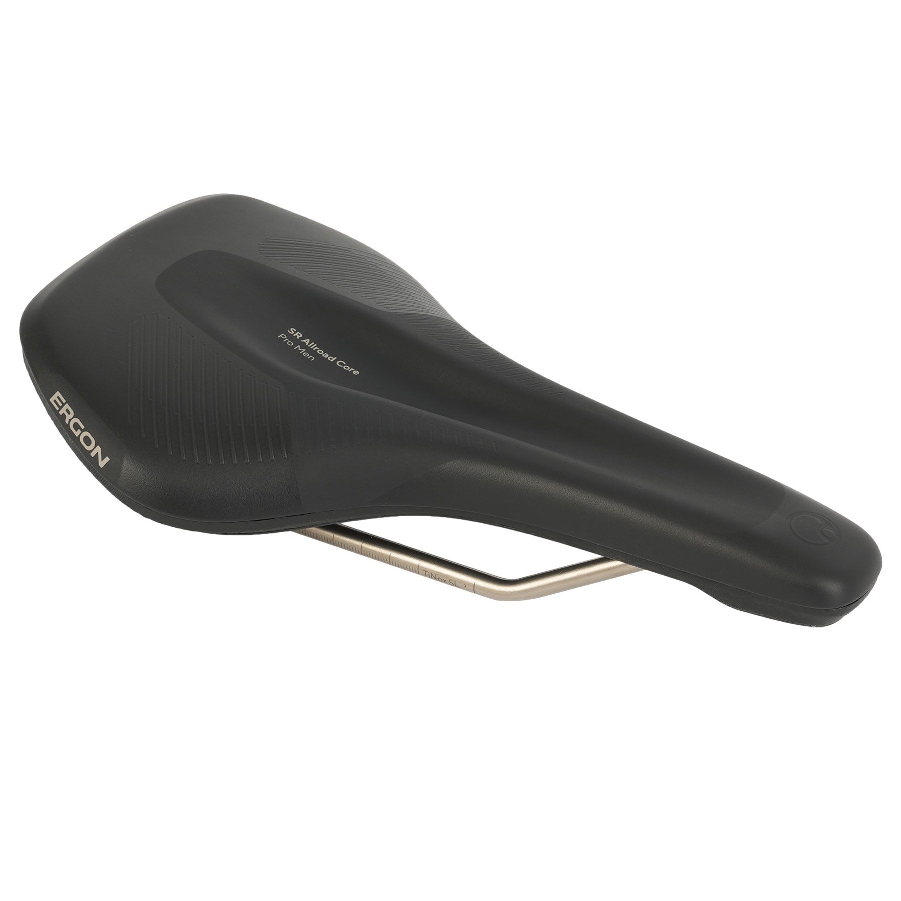 ERGON SR Allroad Core Pro Men M/L チタンレール Ergon SR Allroad Core Pro Men Saddle - stealth | BIKE24