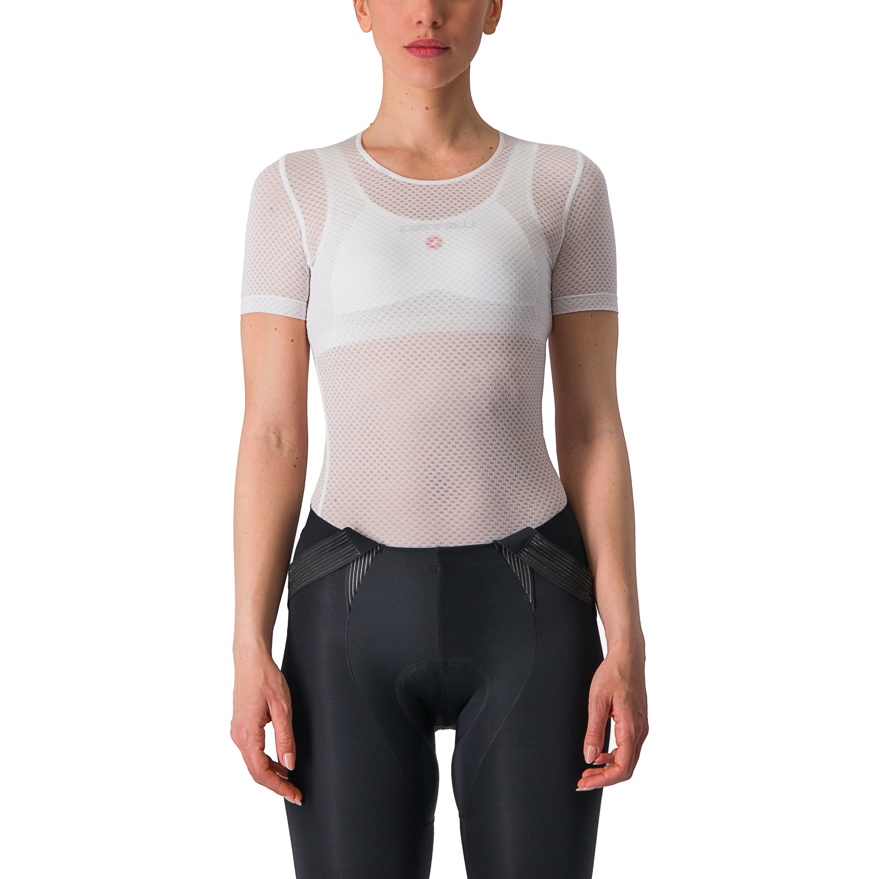 Produktbild von Castelli Pro Mesh Kurzarm Unterhemd Damen - weiß 001