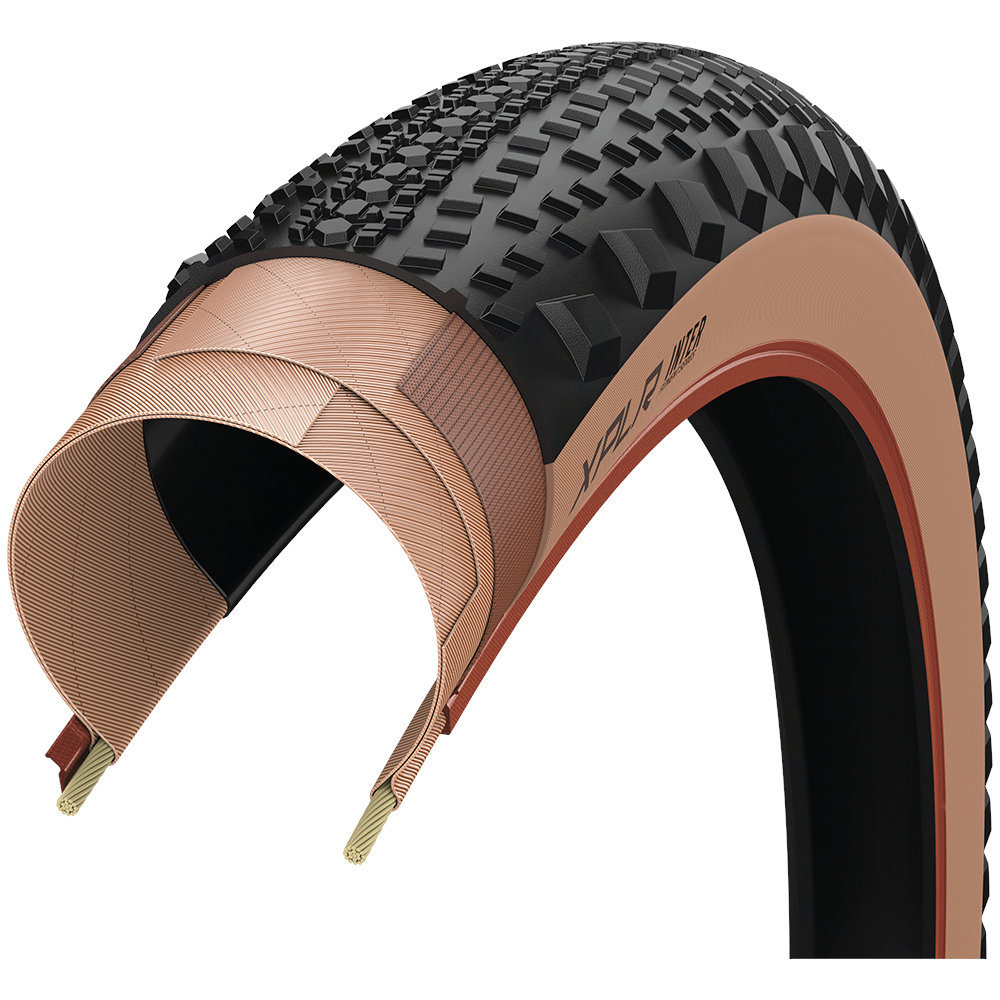 Складывающаяся шина ZIPP XPLR Inter - Гравийная | Готовая к использованию бескамерная | от Goodyear - 45-622