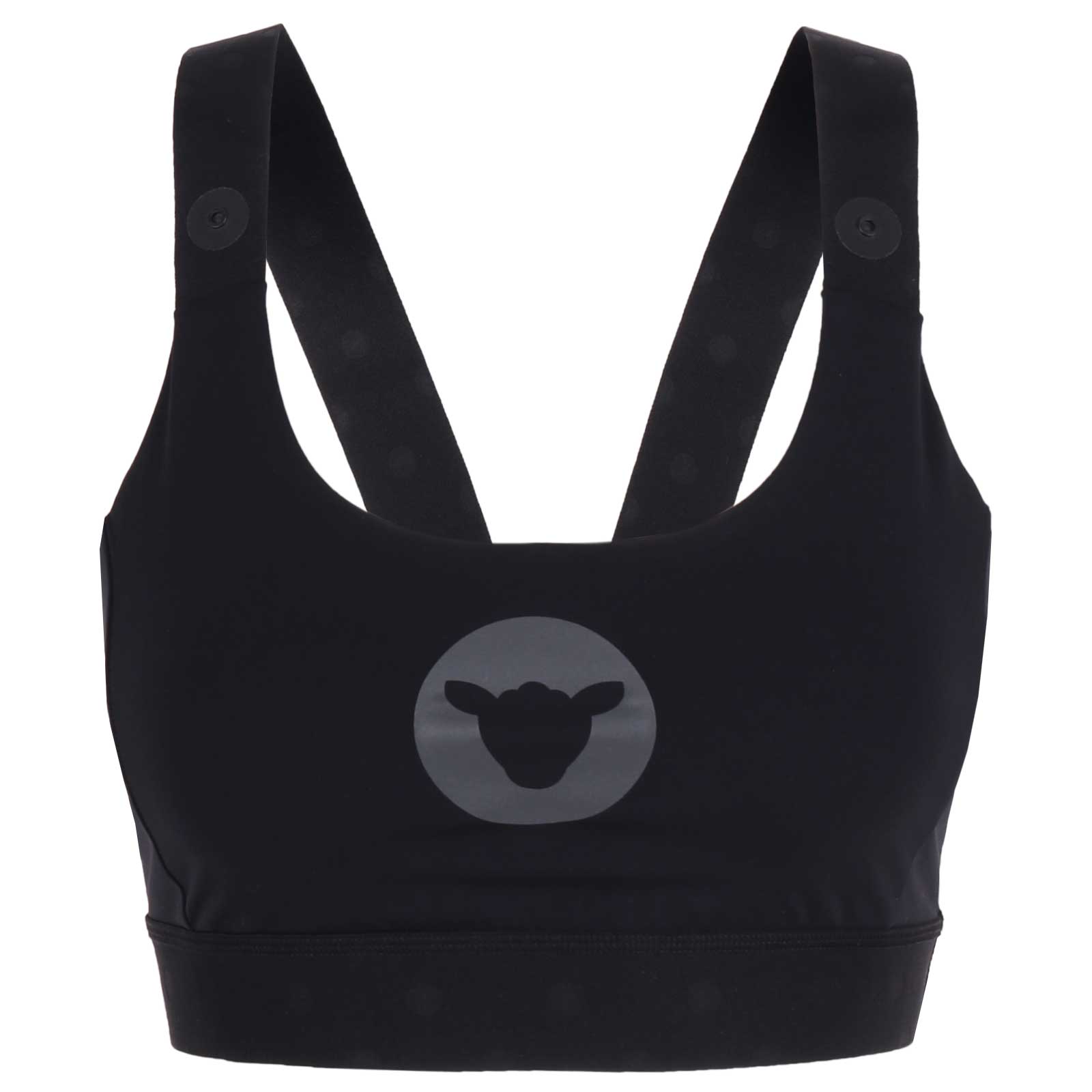 Picture of Black Sheep Cycling WMN Boost Crop Top Women - Black
