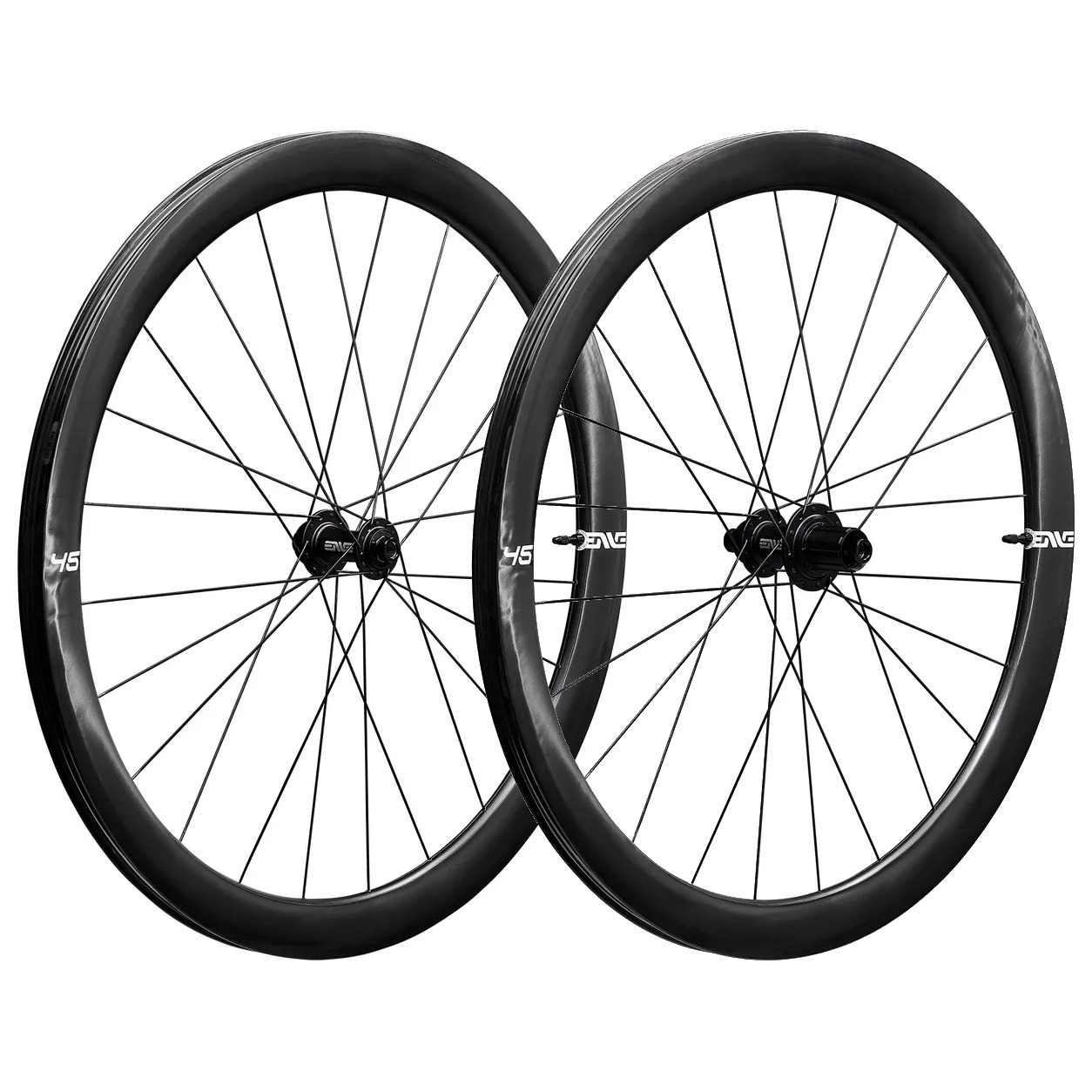 Productfoto van ENVE Foundation 45 Innerdrive Wielset - 28&quot; | Carbon | Hookless | Centerlock - 12x100mm | 12x142mm - SRAM XDR