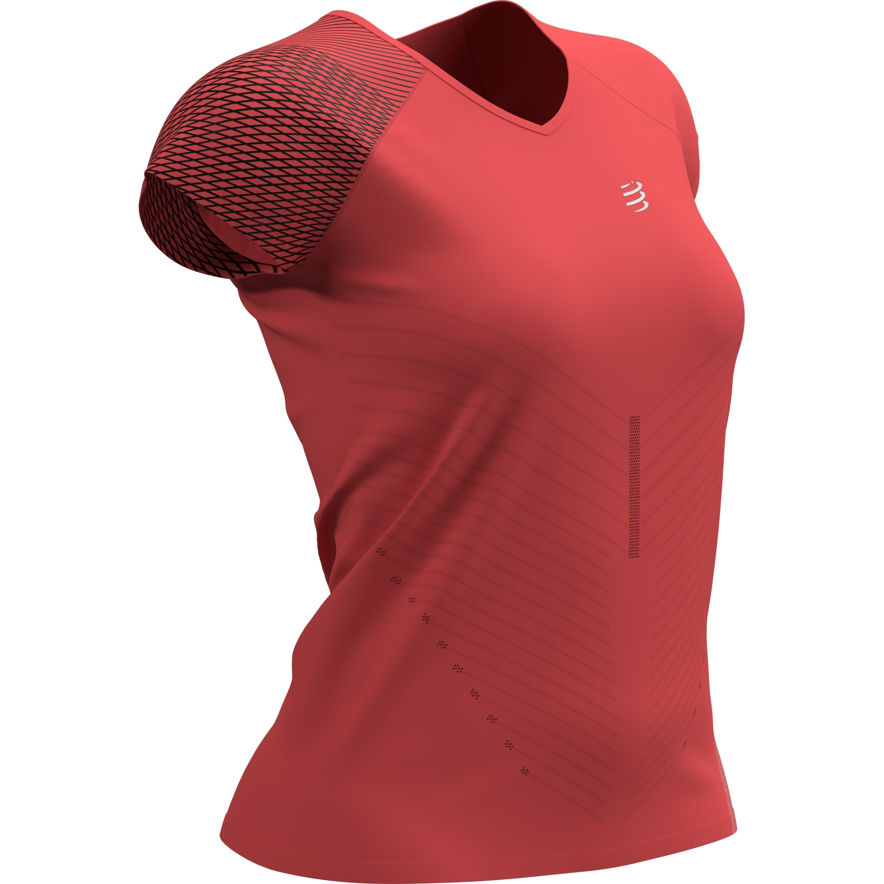 Produktbild von Compressport Performance T-Shirt Damen - coral