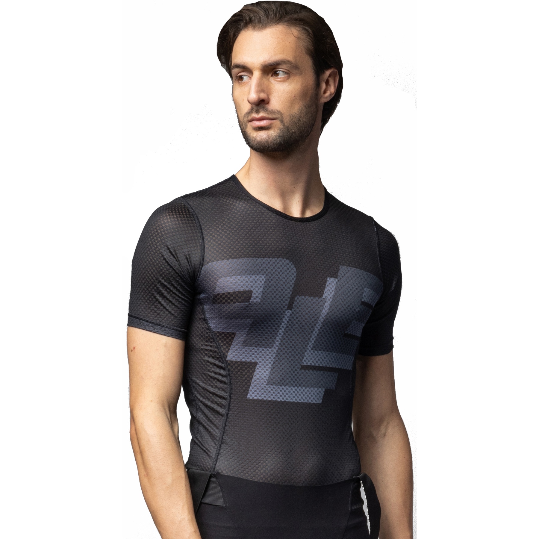 Picture of Alé INTIMO Multiverso Short Sleeve Baselayer Men - black