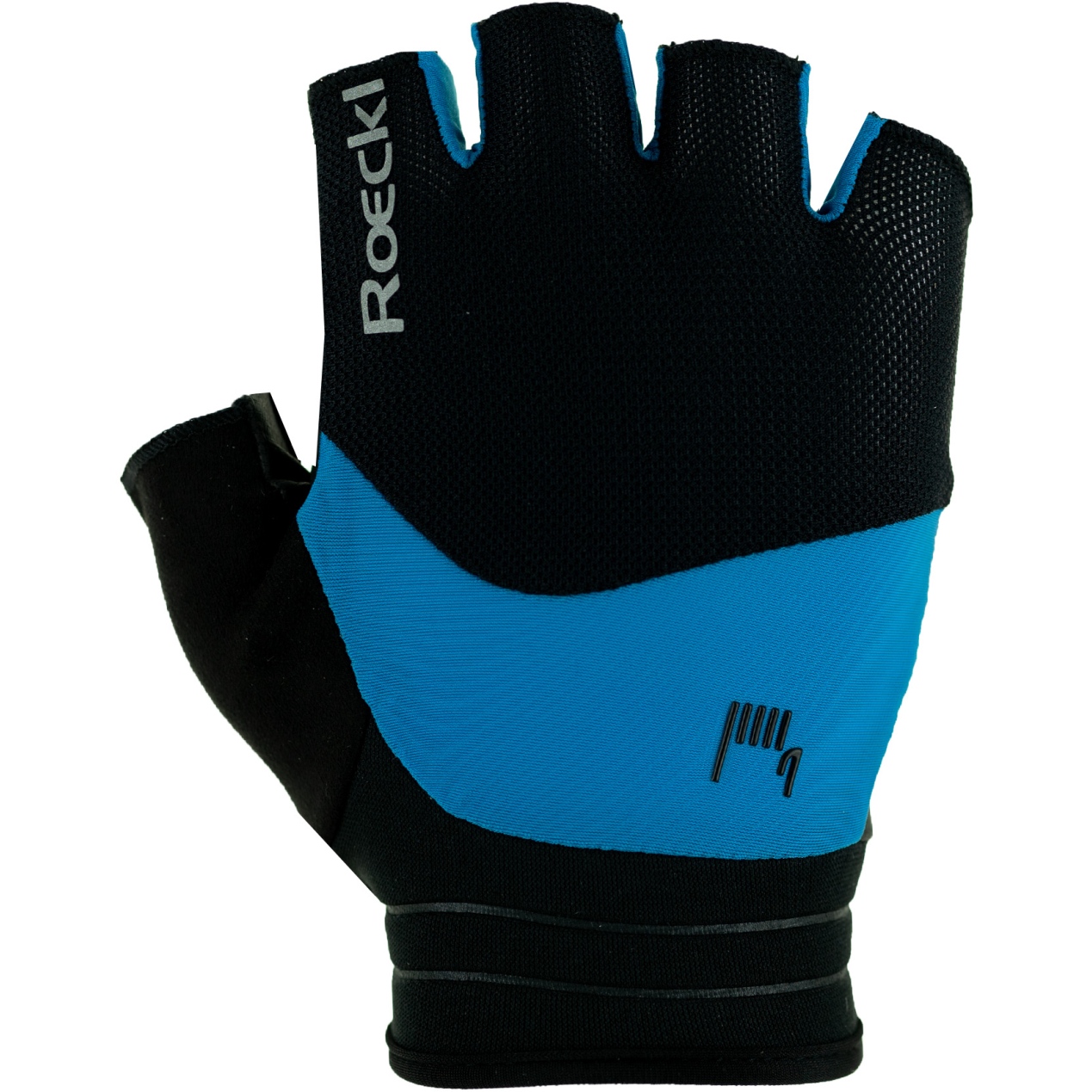 Picture of Roeckl Sports Bonau Cycling Gloves - black/blue 9500