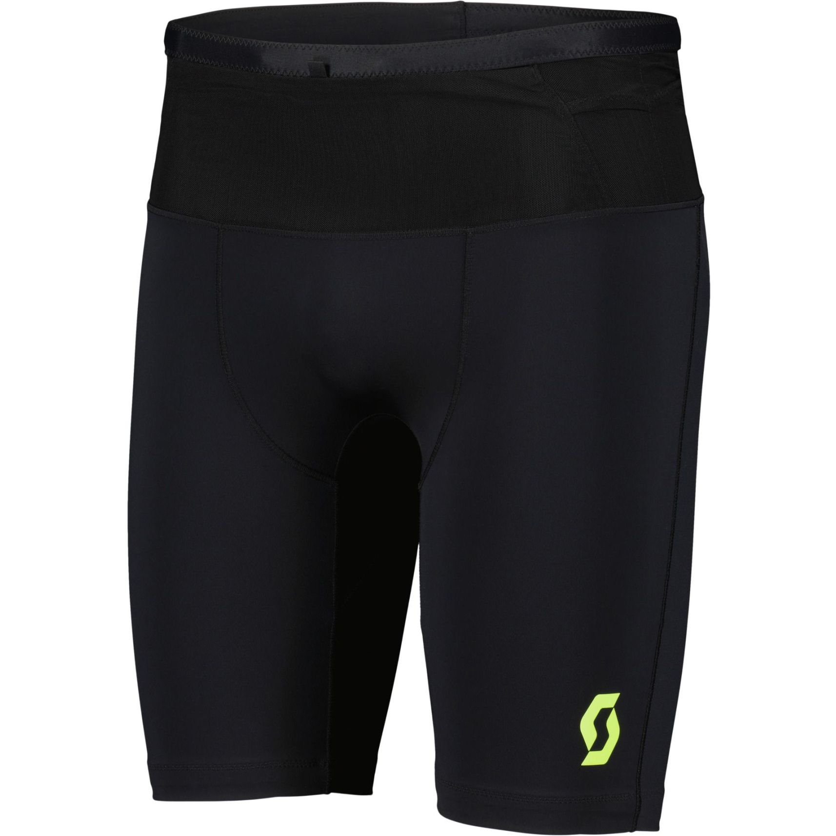Image of SCOTT RC Run Tight Shorts Men - black/yellow