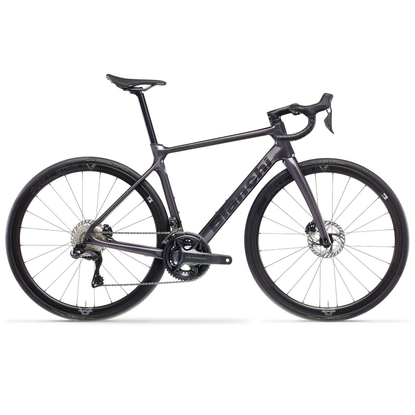 Picture of Bianchi INFINITO ICR - Ultegra DI2 - Carbon Road Bike - 2025 - purple black glossy / black - matt decal